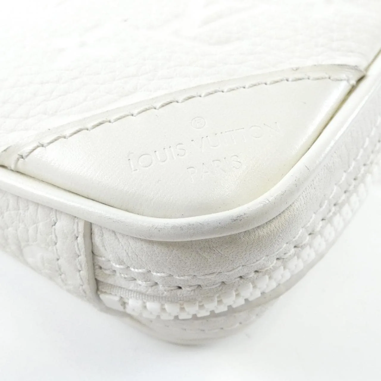 LOUIS VUITTON M53297 肩背包 Monogram 白色 Monogram 中古品B - 縮圖 3