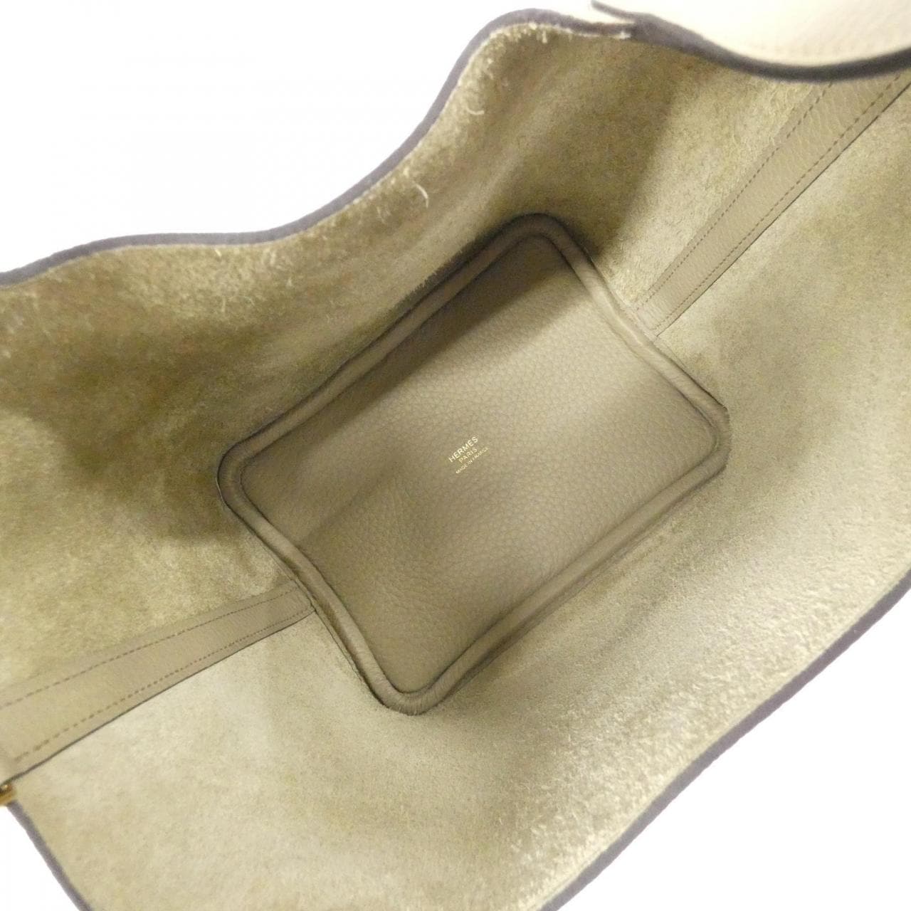 HERMES HERMÈS Picotin 056289CC Bag Clemence 米色 Clemence 皮 未使用品 - 縮圖 5