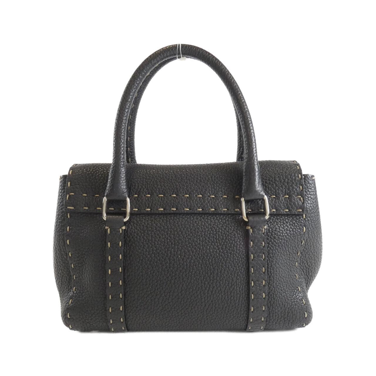 FENDI 8BR486 NDU Bag Leather Black Leather - Thumbnail 2