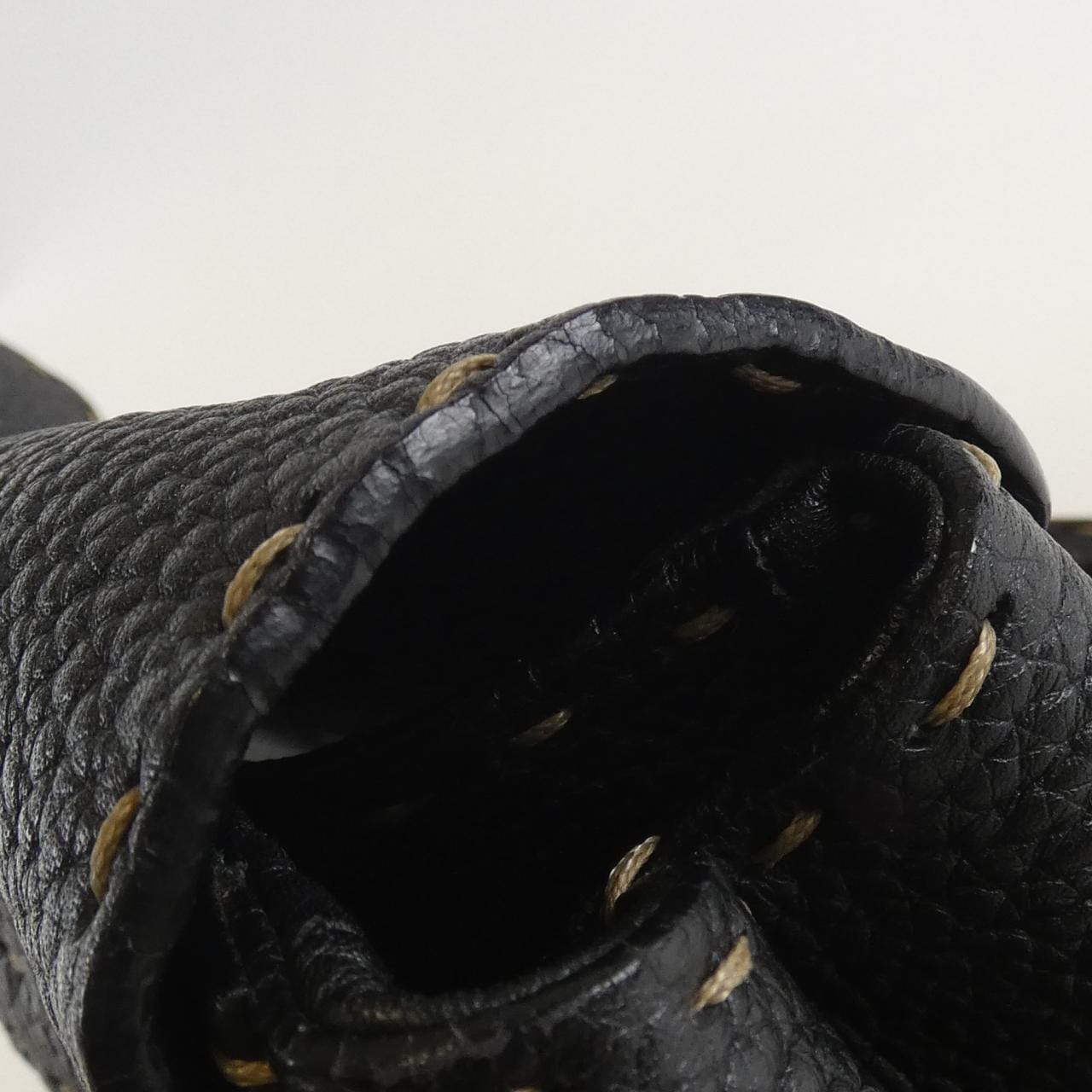 FENDI 8BR486 NDU Bag Leather Black Leather - Thumbnail 4