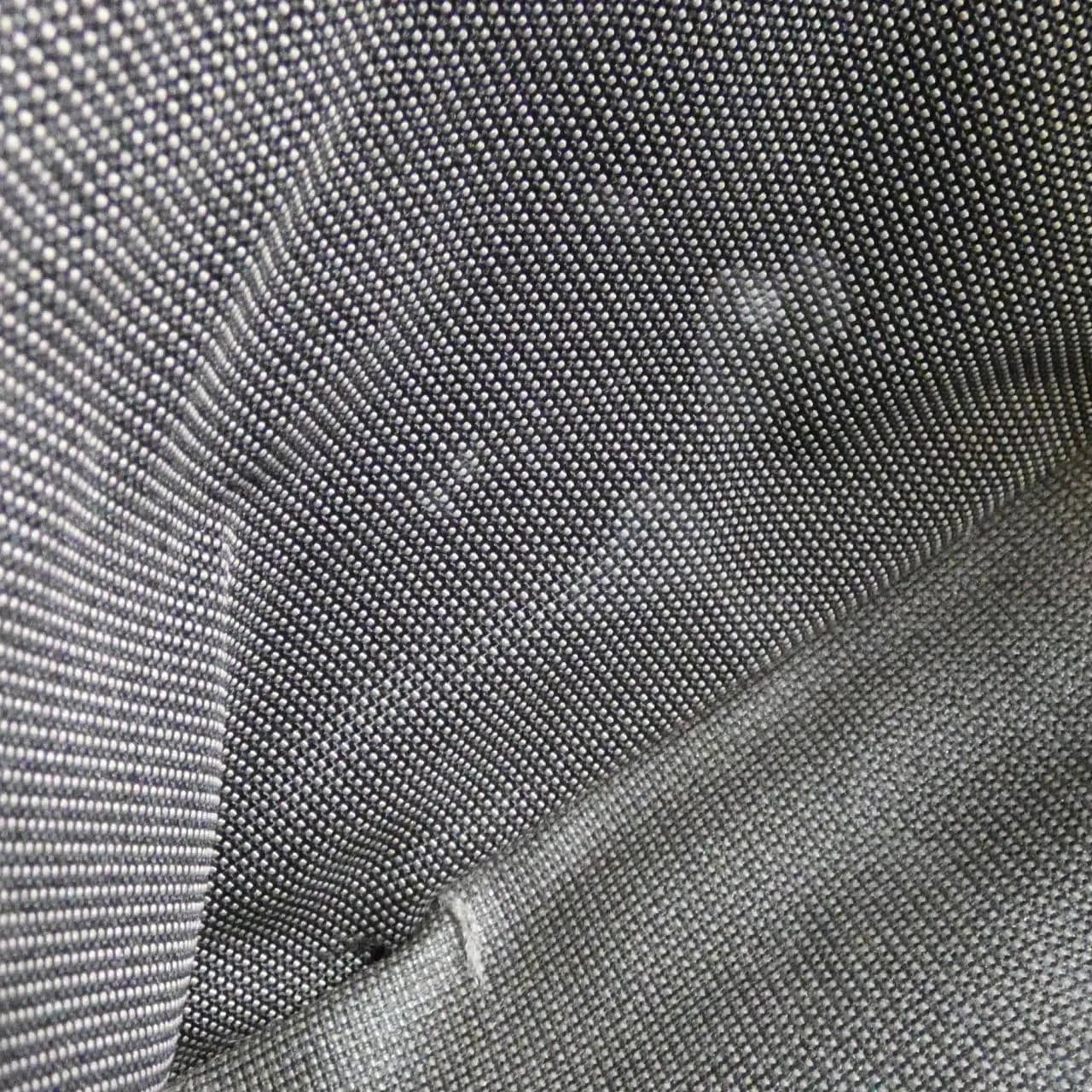 HERMES 100951M Handbag Canvas Black Canvas Rank B - Thumbnail 8