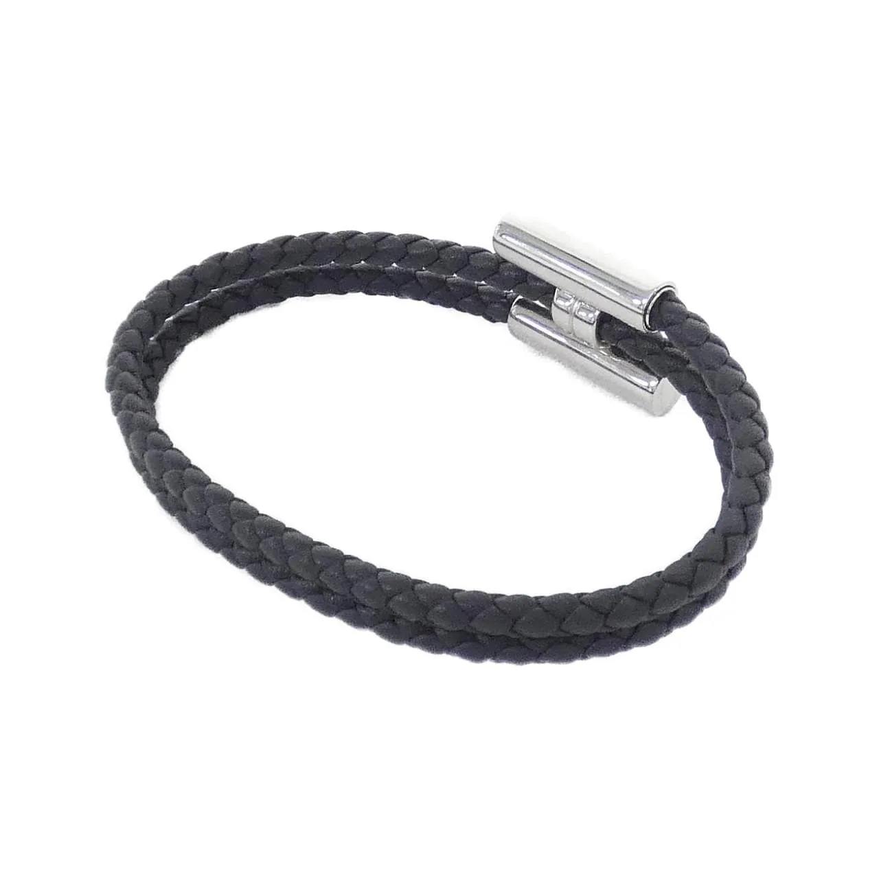 HERMES 068406FP Accessories Swift Black Swift Leather Rank A - Thumbnail 2