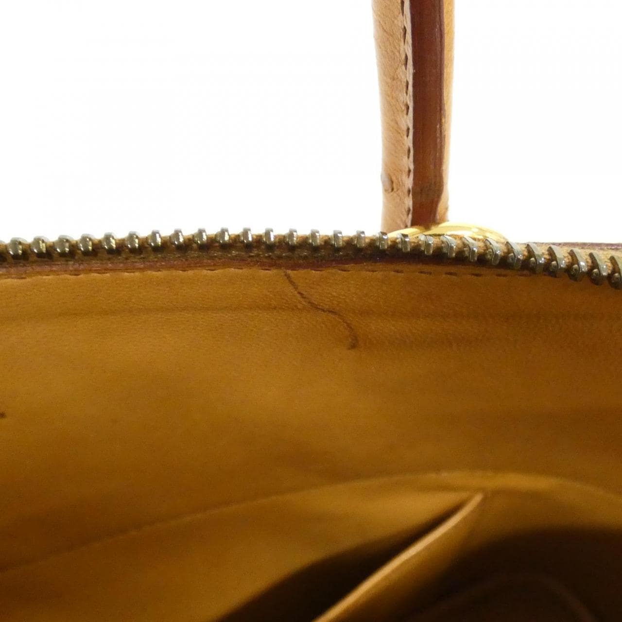 HERMES HERMÈS Bolide 023348CC Bag Ostrich 黑色 鴕鳥皮 中古品B - 縮圖 10