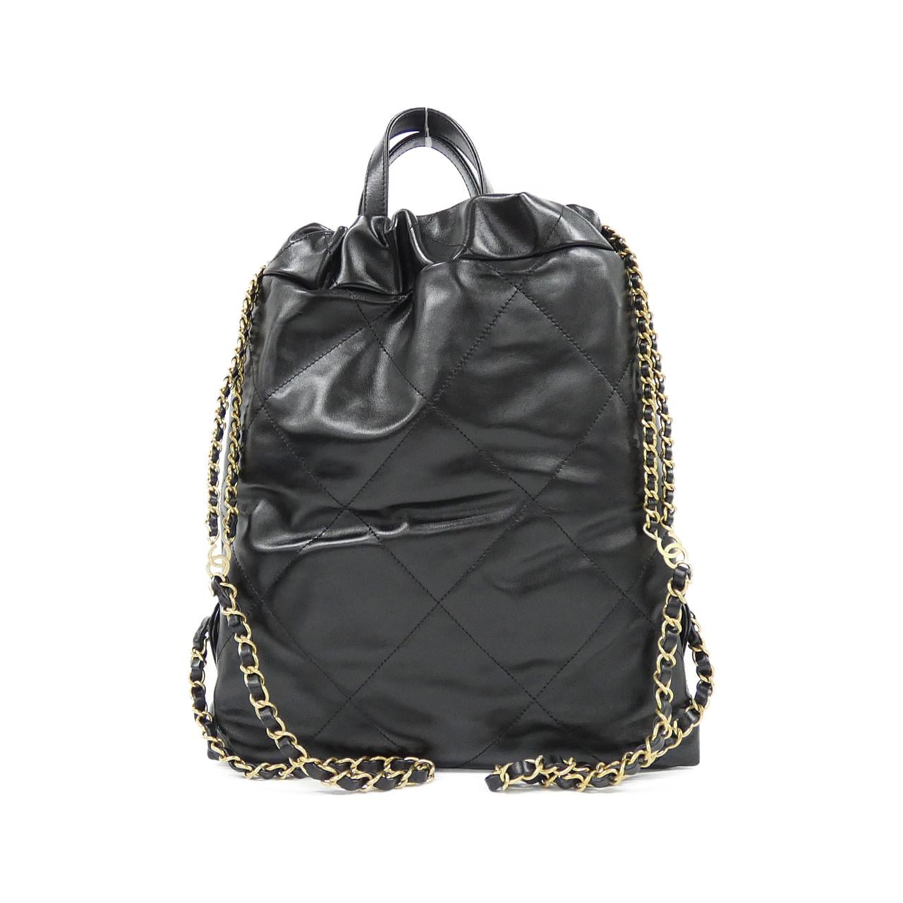 CHANEL Chanel 22 AS3859 Backpack 黑色 中古品A - 縮圖 2