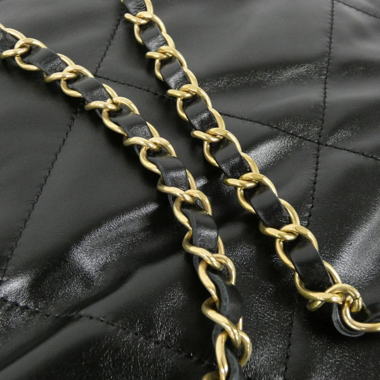 CHANEL Chanel 22 AS3859 Backpack 黑色 中古品A - 縮圖 6