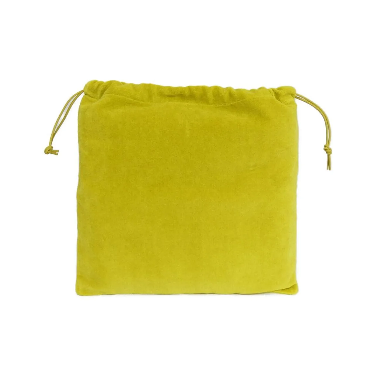 LOEWE C822Q29X21 Pouch Cotton 黃色 Cotton 中古品A - 縮圖 2