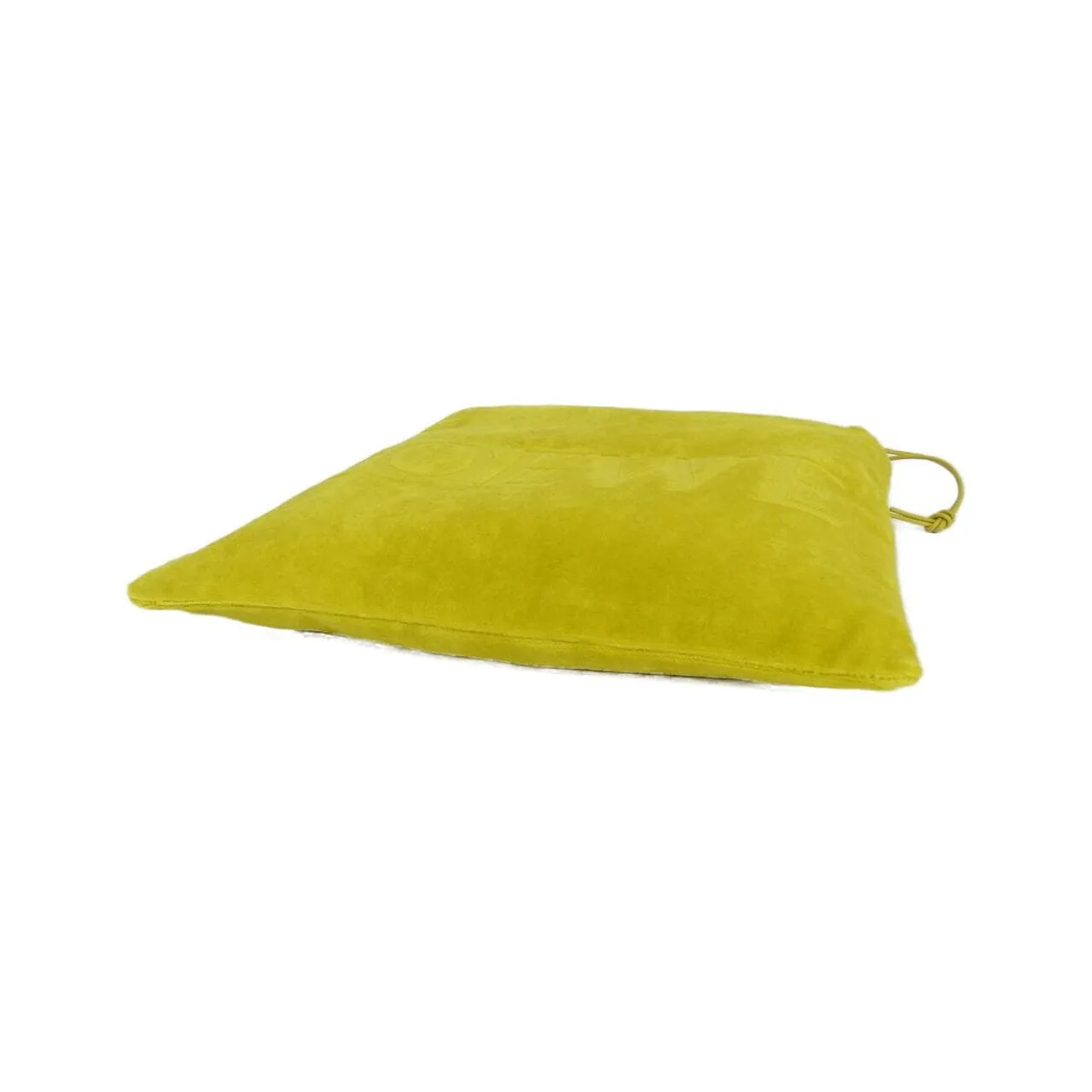 LOEWE C822Q29X21 Pouch Cotton 黃色 Cotton 中古品A - 縮圖 3