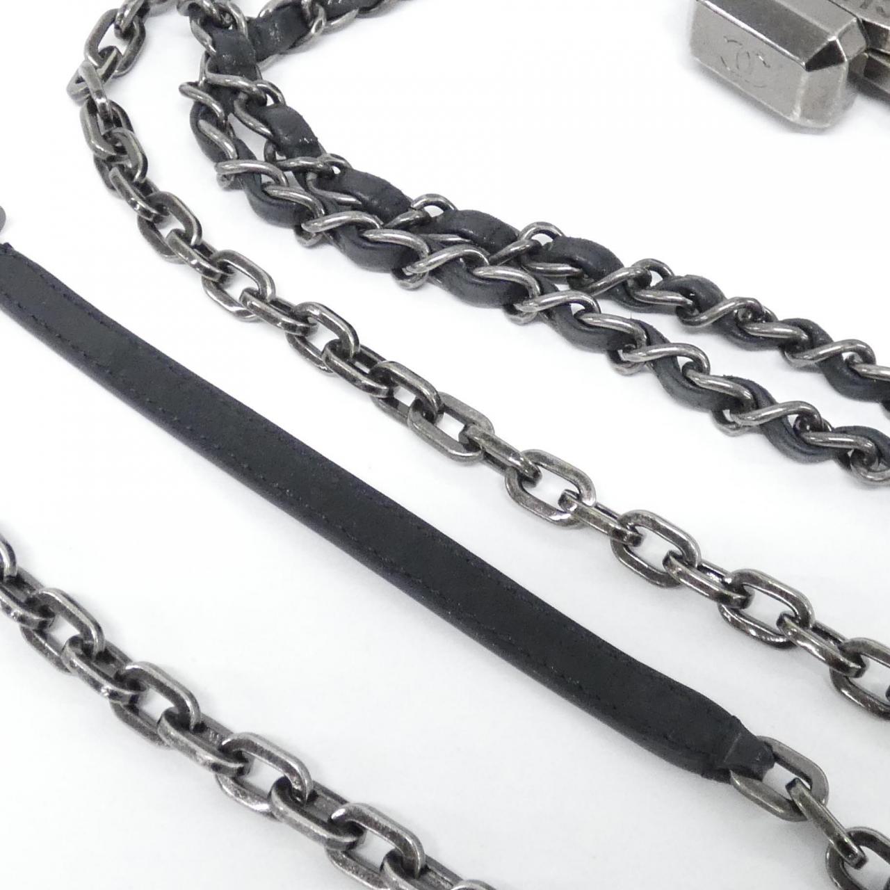 CHANEL Handbag 黑色 中古品A - 縮圖 8