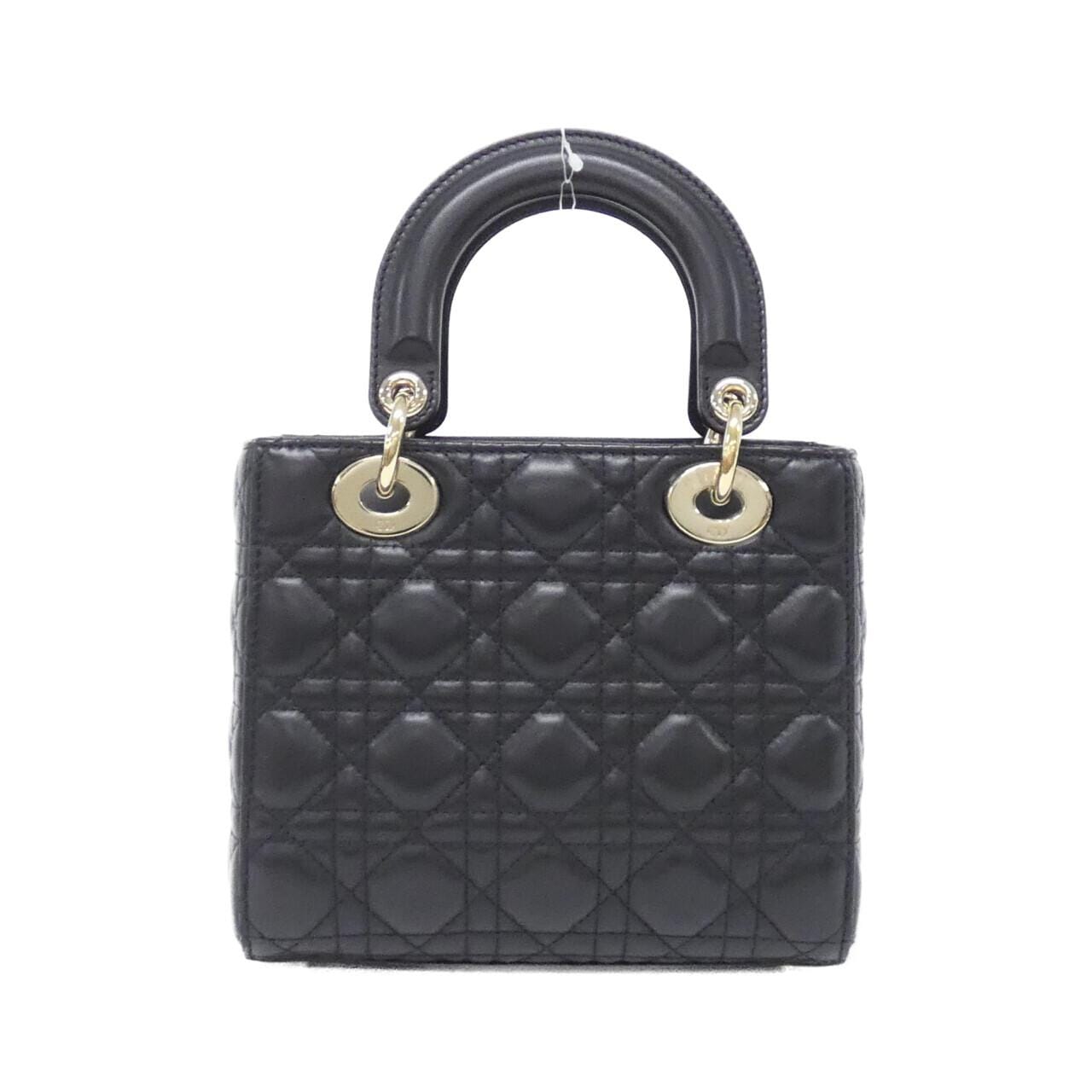 DIOR Lady Dior M0538OCAL Bag Lambskin Black Lambskin - Thumbnail 2