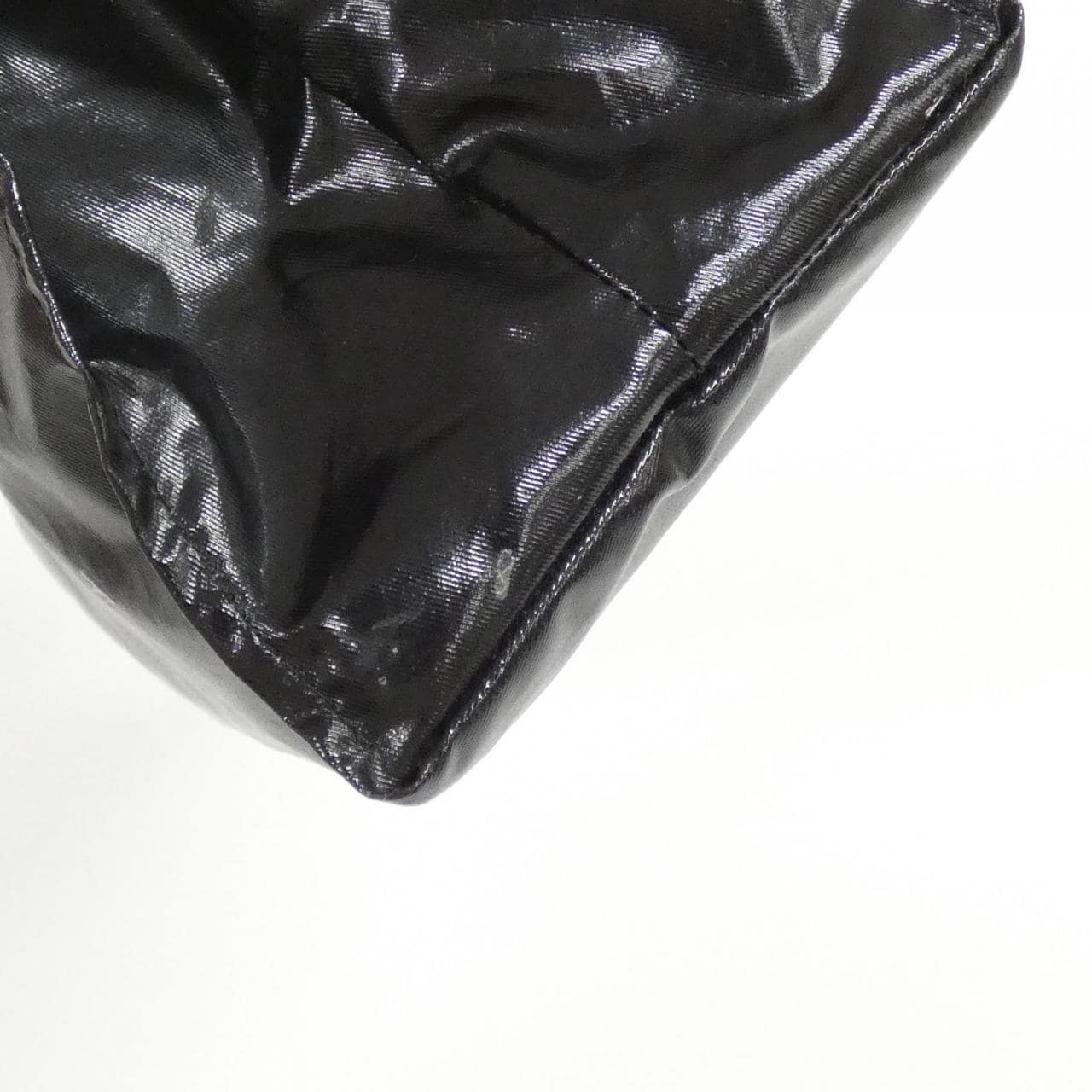 GUCCI 575140 G0BA0 Bag Cotton 黑色 Cotton 中古品A - 縮圖 3