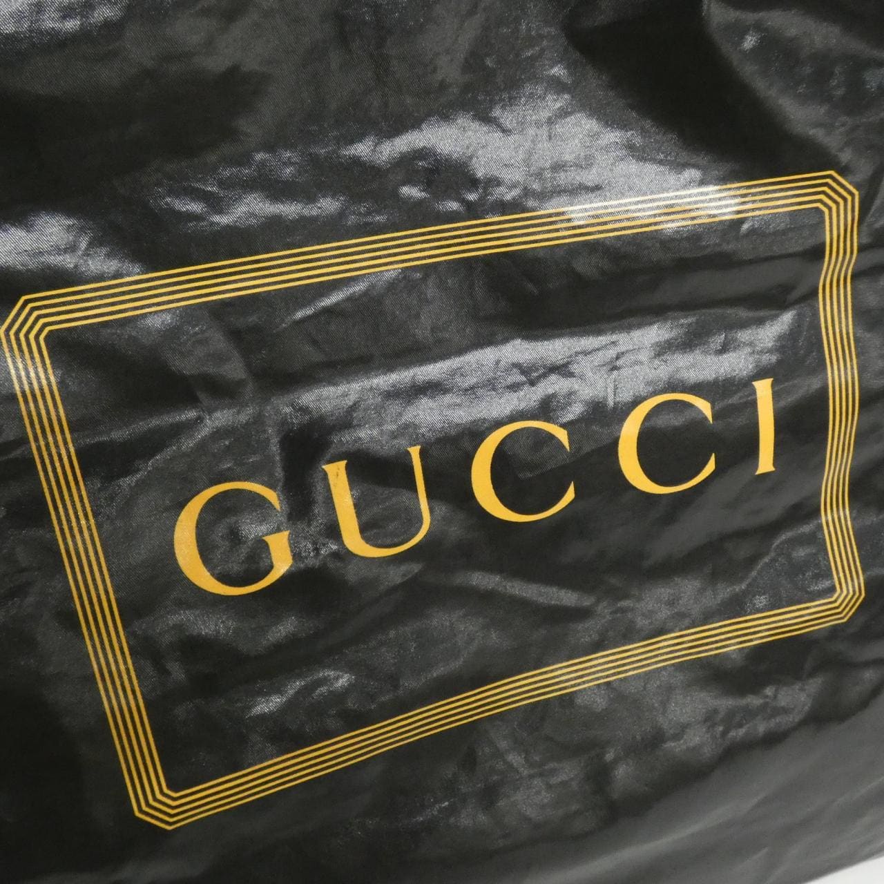 GUCCI 575140 G0BA0 Bag Cotton 黑色 Cotton 中古品A - 縮圖 4