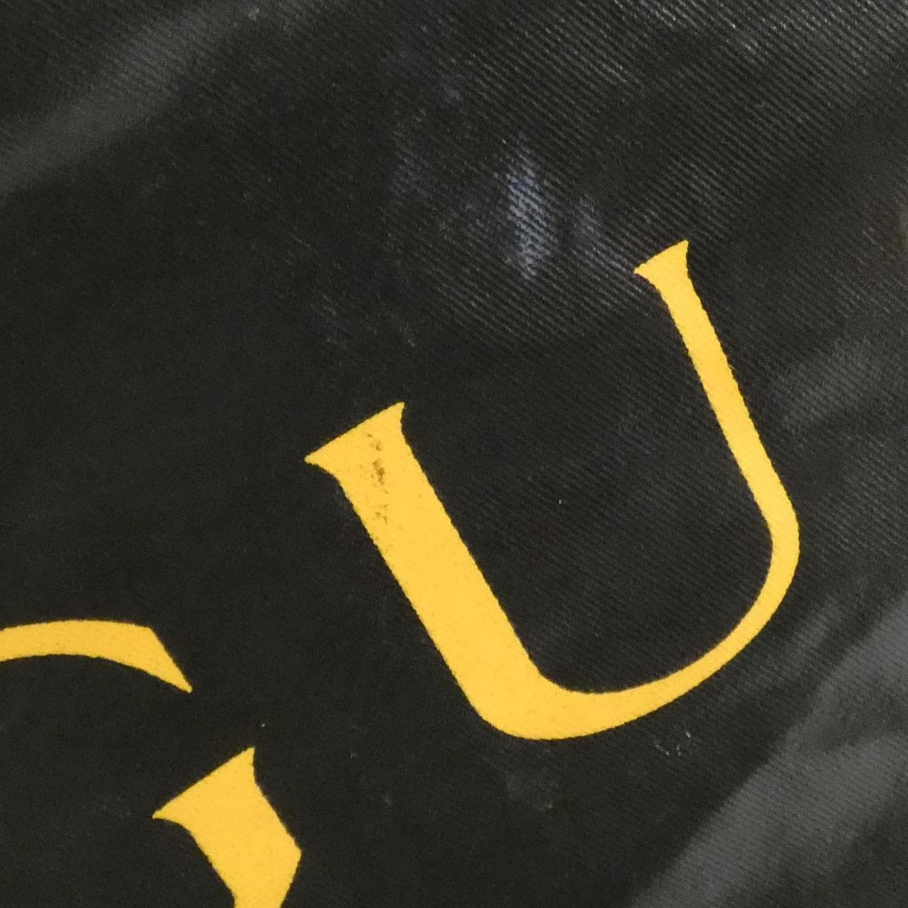 GUCCI 575140 G0BA0 Bag Cotton 黑色 Cotton 中古品A - 縮圖 5