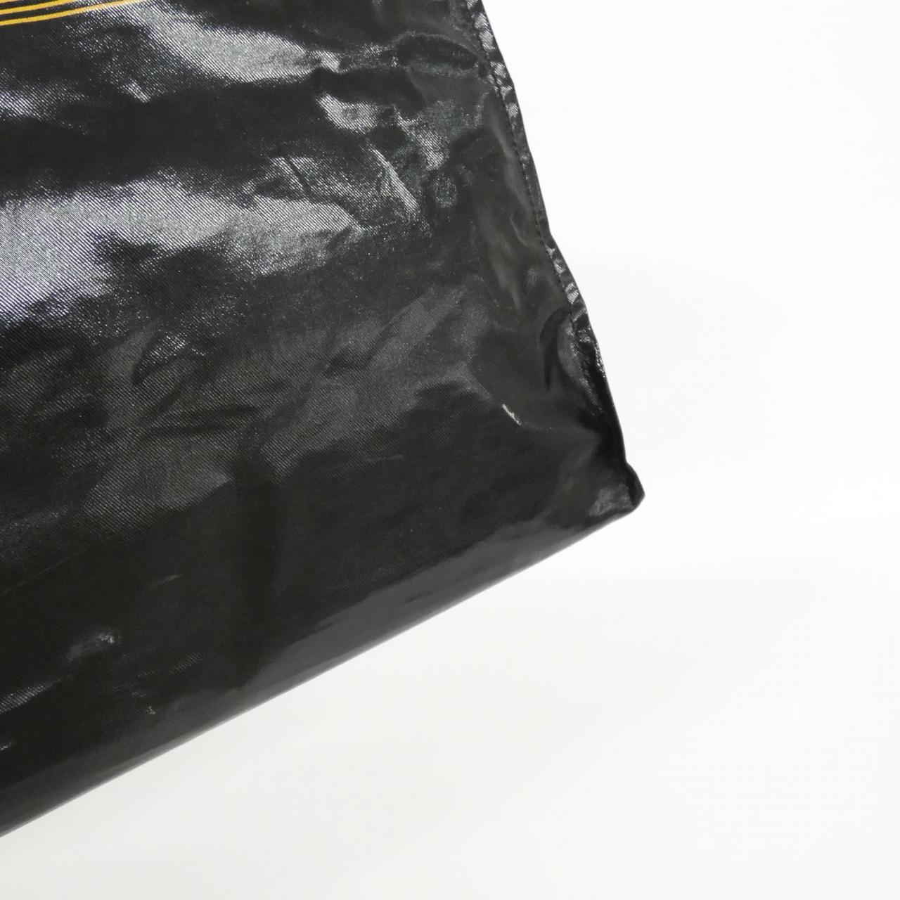 GUCCI 575140 G0BA0 Bag Cotton 黑色 Cotton 中古品A - 縮圖 6