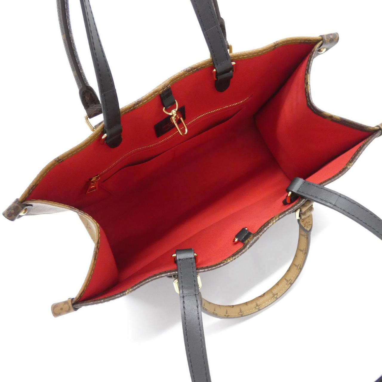 LOUIS VUITTON OnTheGo M45321 Bag Monogram 黑色 Monogram - 縮圖 6