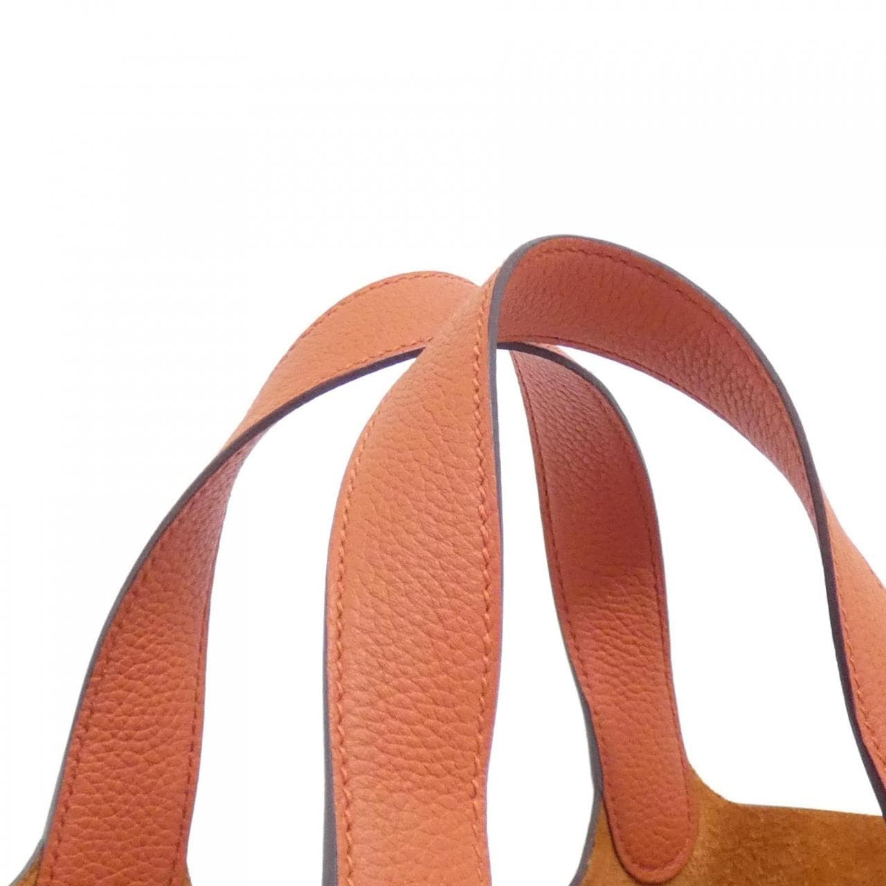 HERMES HERMÈS Picotin 073597CC Bag 黑色 中古品A - 縮圖 4