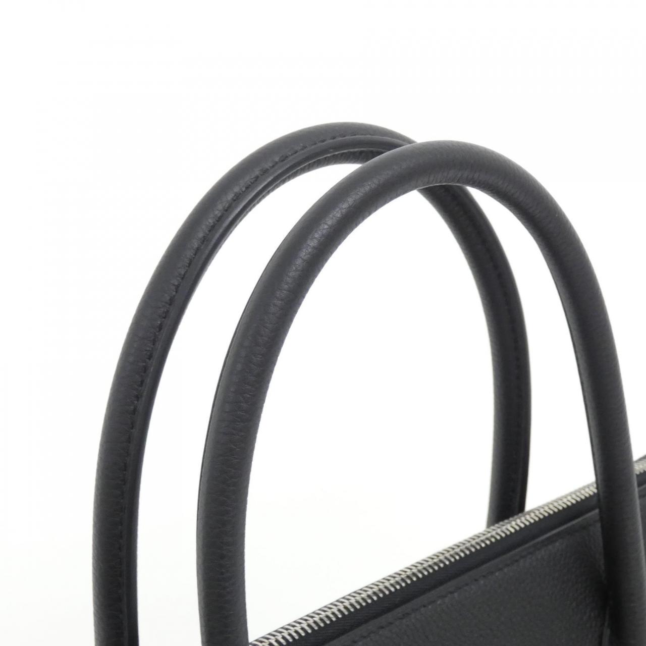 HERMES HERMÈS Bolide 078513CK Bag Togo Black Togo Leather - Thumbnail 7