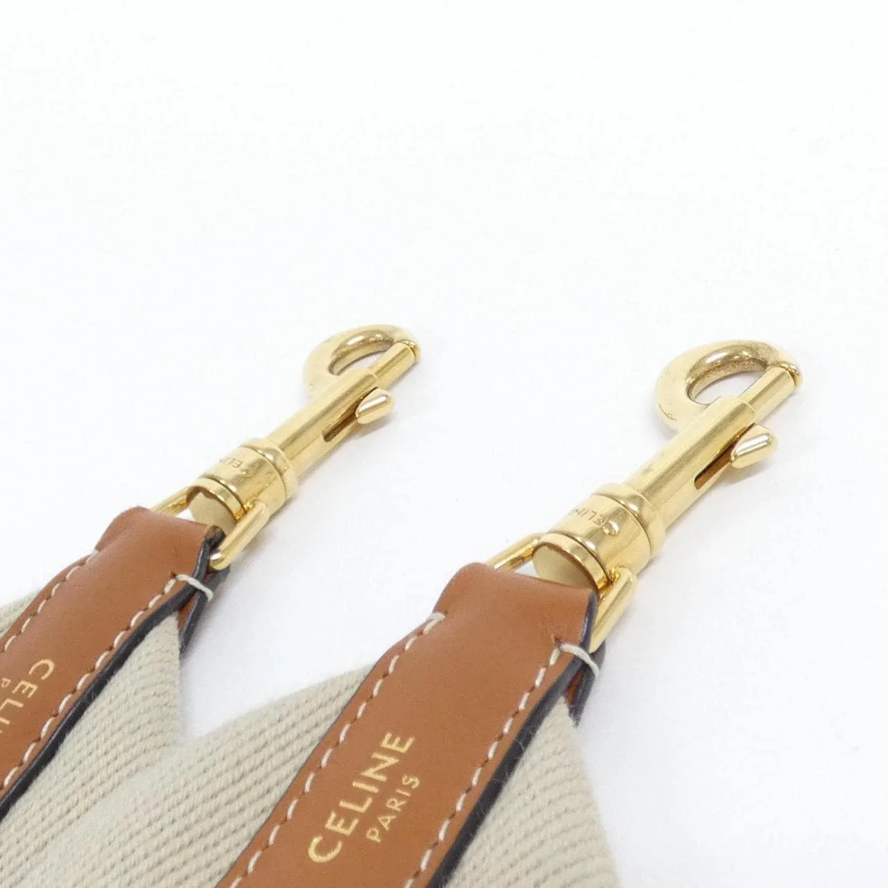 CELINE 49S022AD9 Wallet Canvas 黑色 帆布 中古品A - 縮圖 4