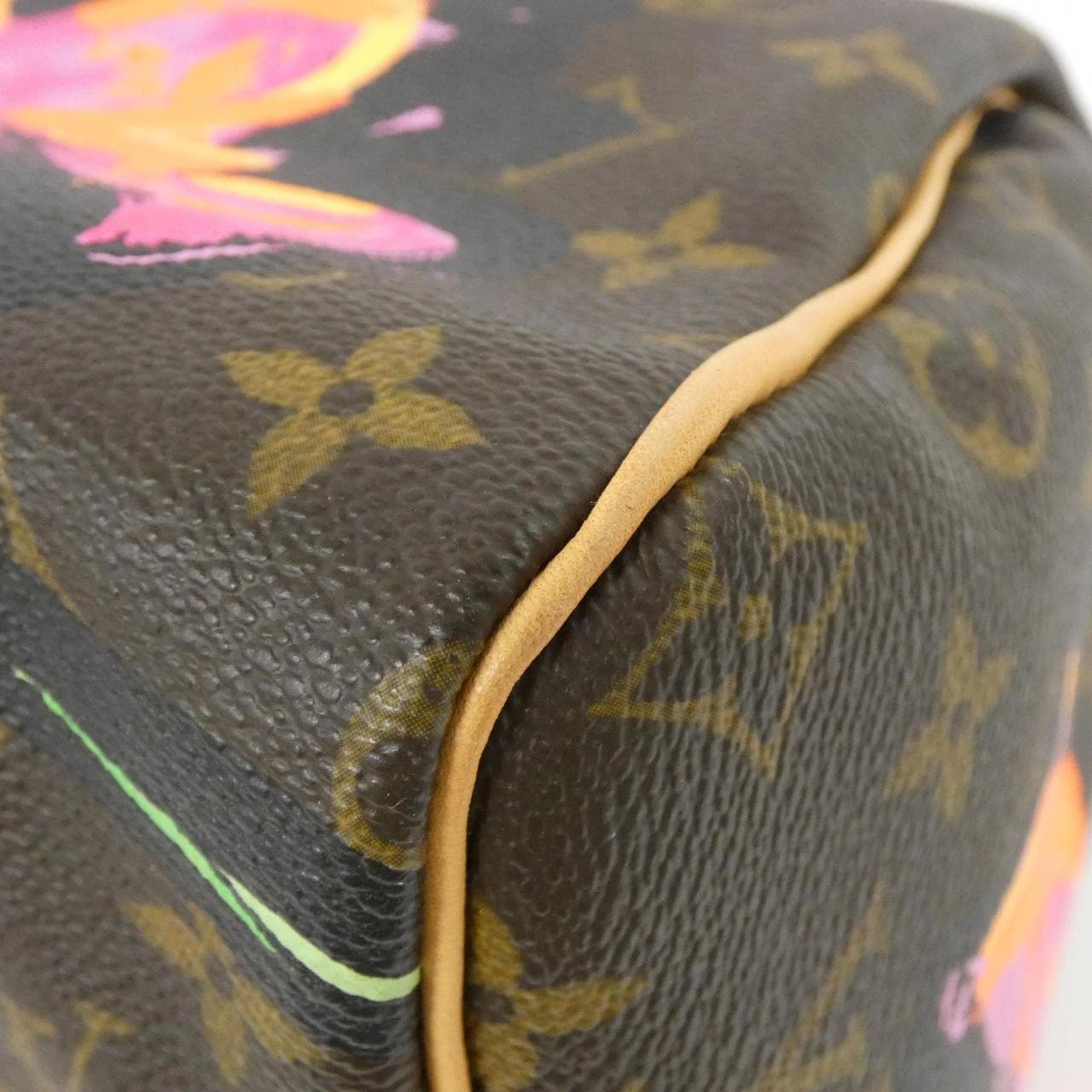 LOUIS VUITTON Speedy M48610 Boston Bag Monogram 黑色 Monogram 中古品A - 縮圖 2