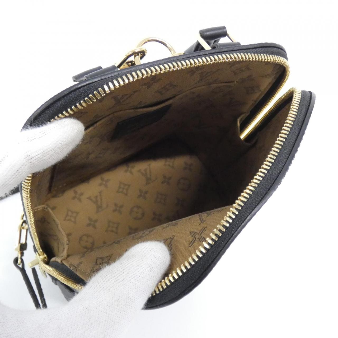LOUIS VUITTON Alma M25103 Backpack Epi 黑色 Epi 中古品A - 縮圖 9