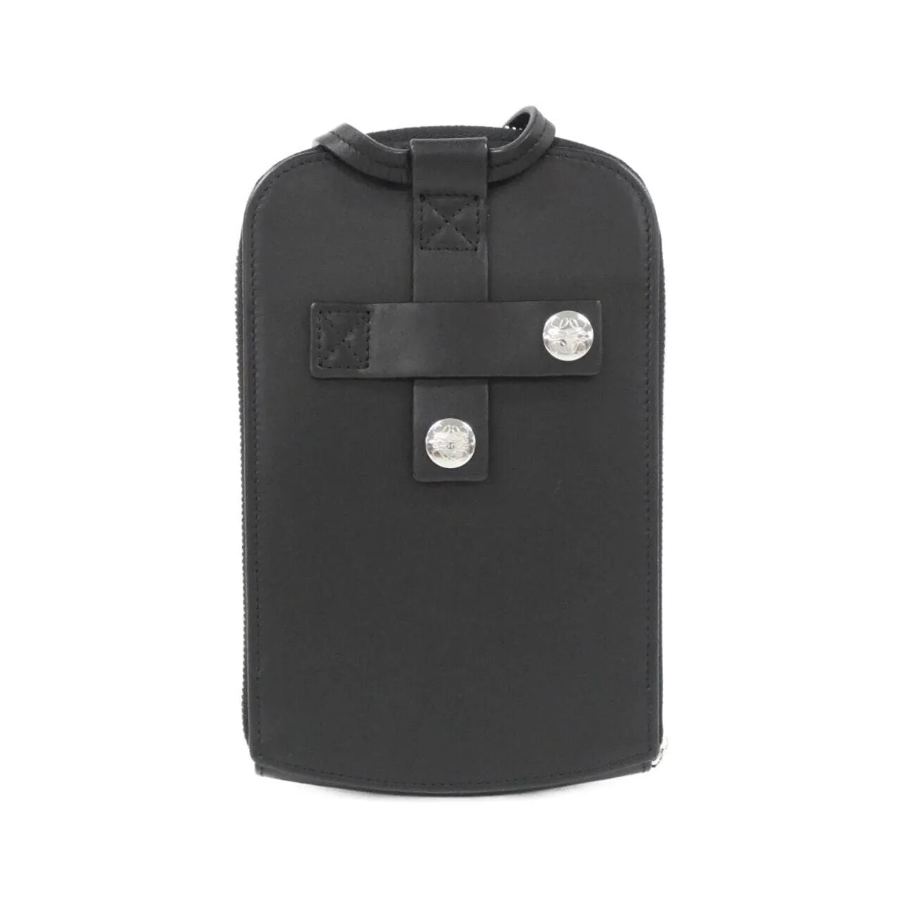 LOEWE C500R47X01 Pouch 黑色 中古品A - 縮圖 2