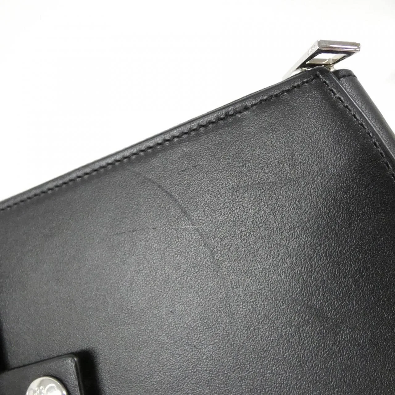 LOEWE C500R47X01 Pouch 黑色 中古品A - 縮圖 5