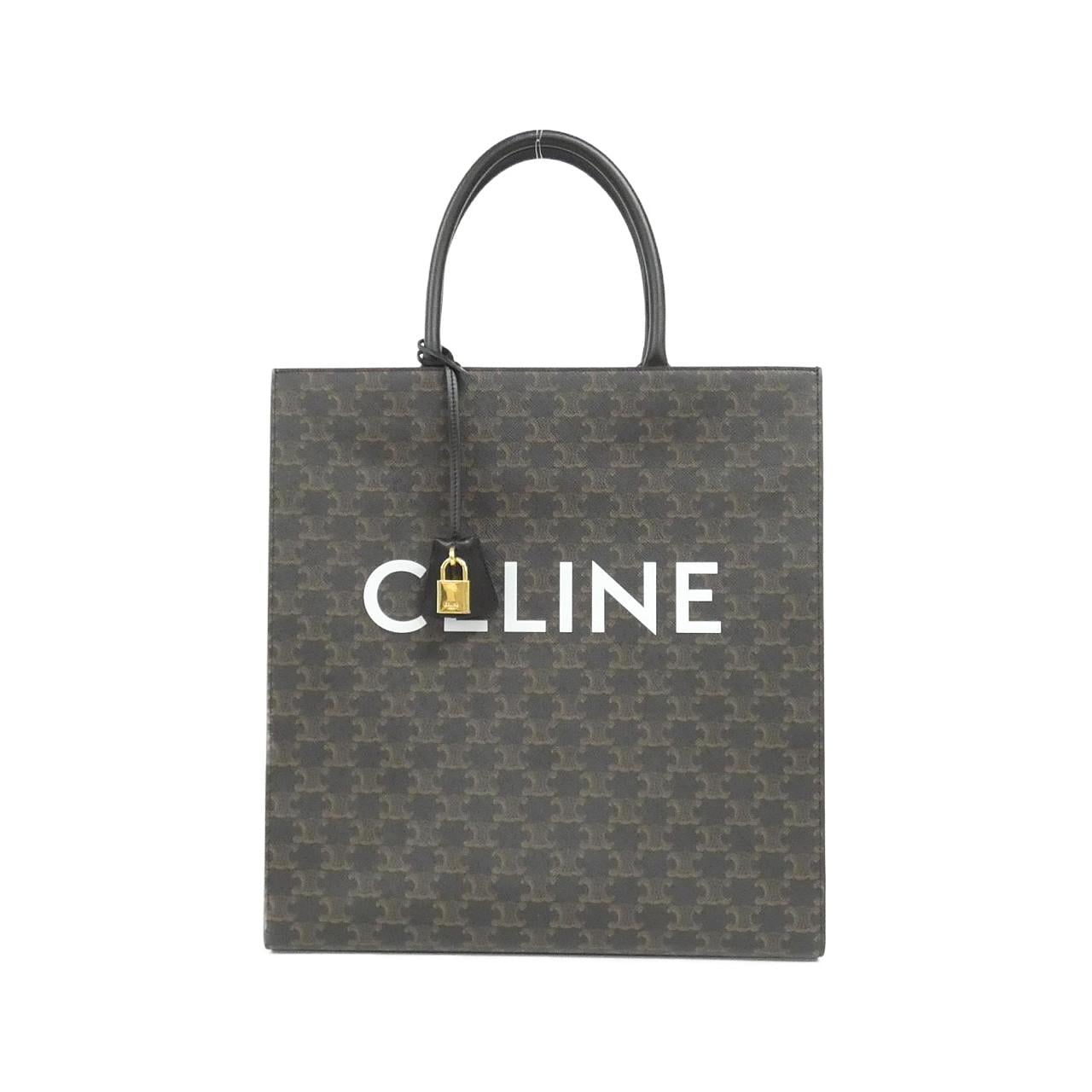 CELINE Cabas 190972BRJ Bag Canvas