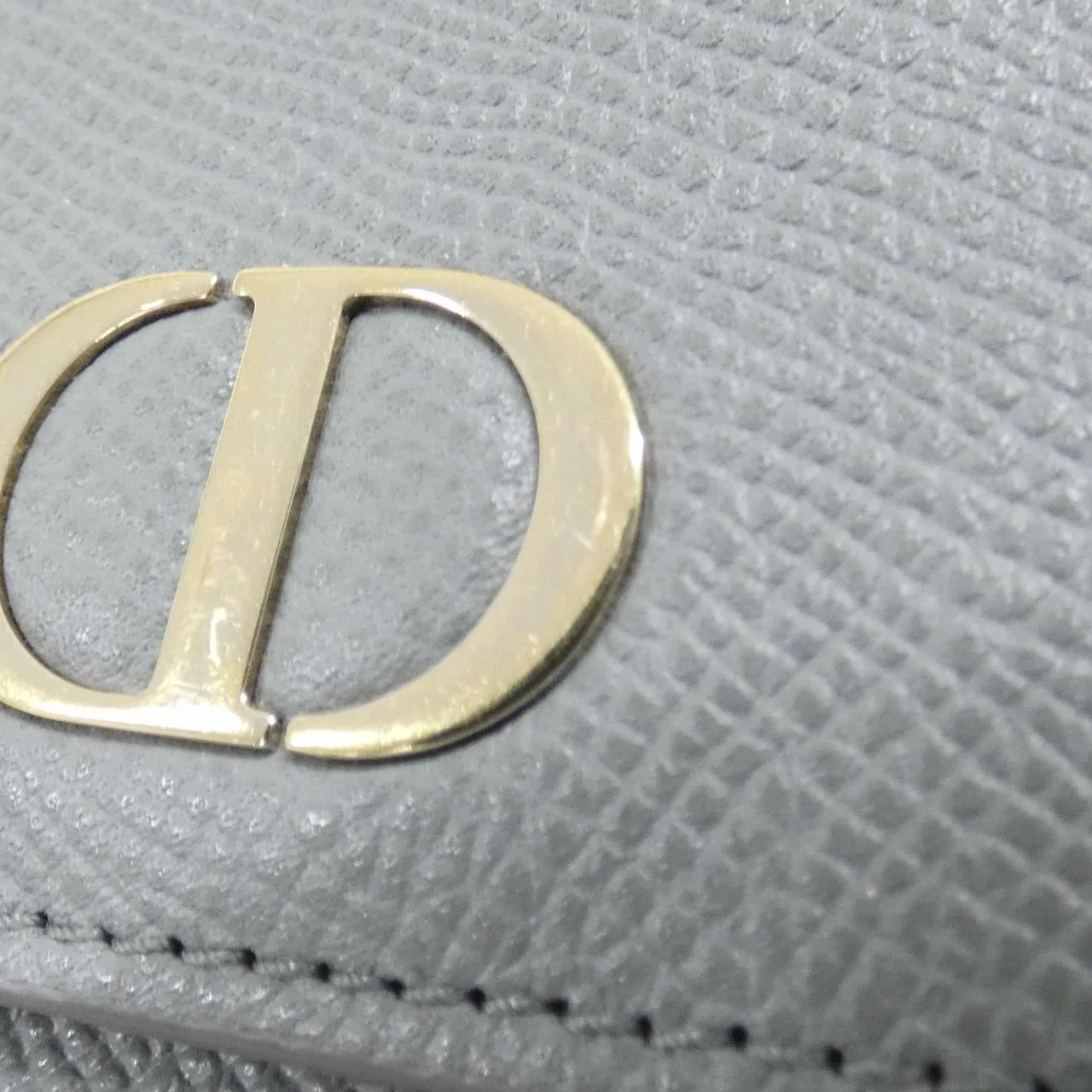 DIOR 30 Montaigne S2057OBAE Wallet 黑色 中古品A - 縮圖 4