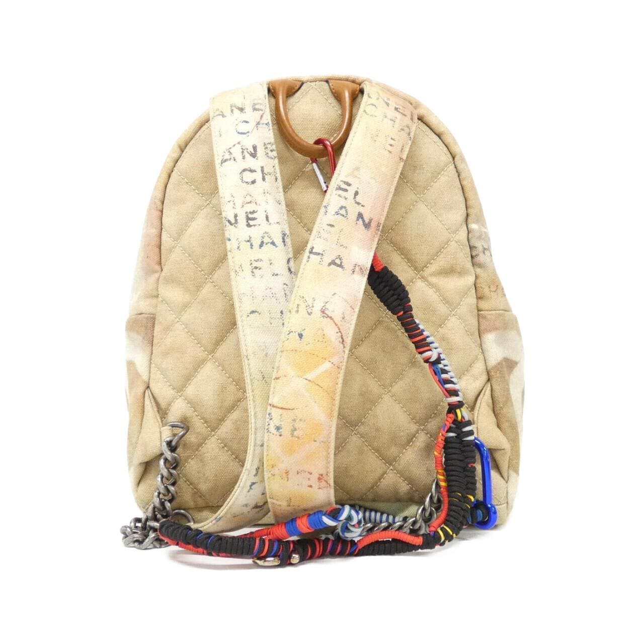 CHANEL 92352 Backpack Canvas Black Canvas Rank A - Thumbnail 2