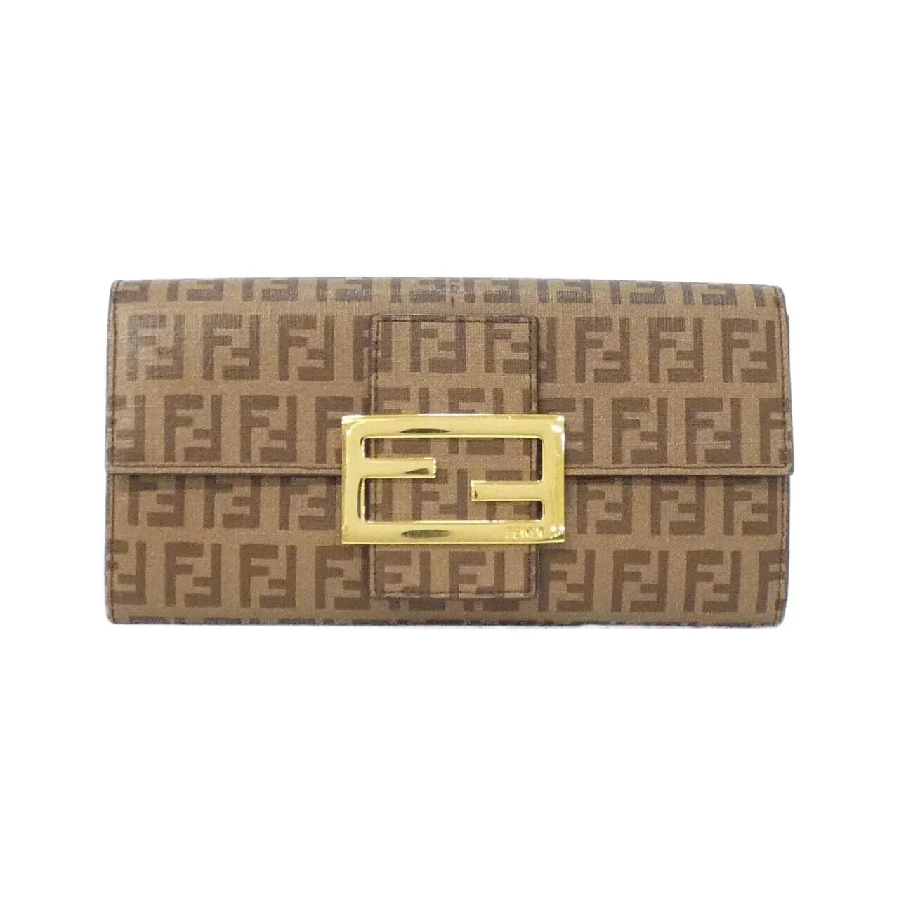FENDI 8M0021 YG1 Wallet Canvas