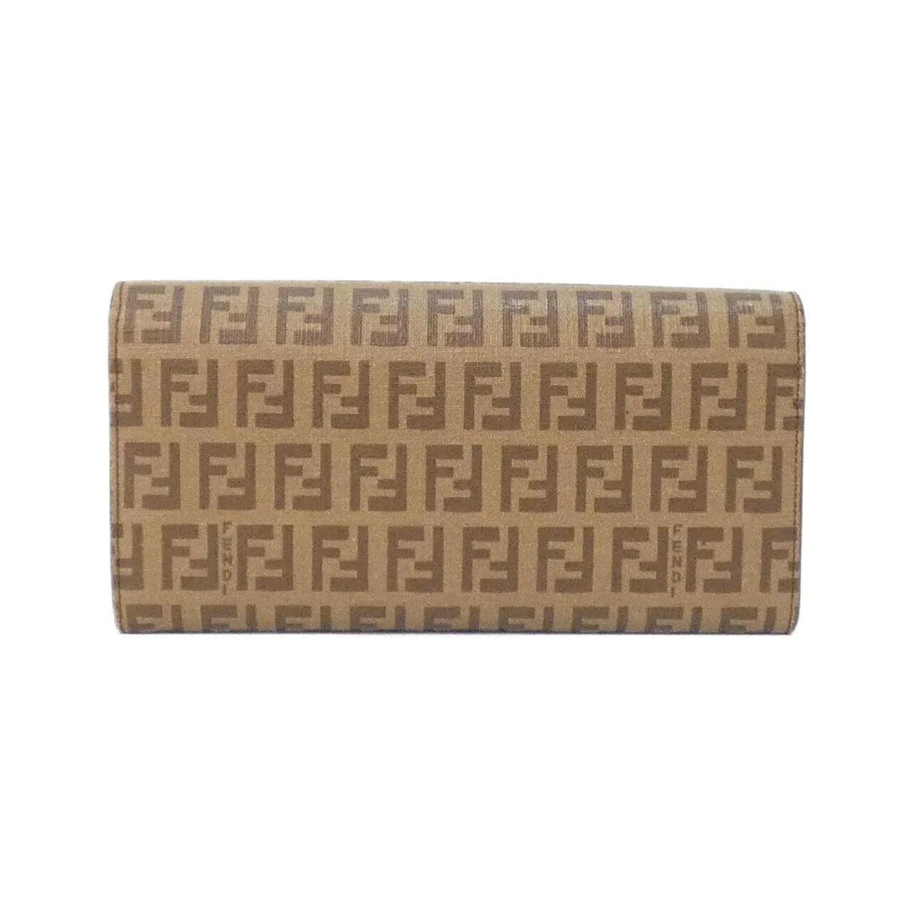 FENDI 8M0021 YG1 Wallet Canvas Beige Canvas Rank A - Thumbnail 2