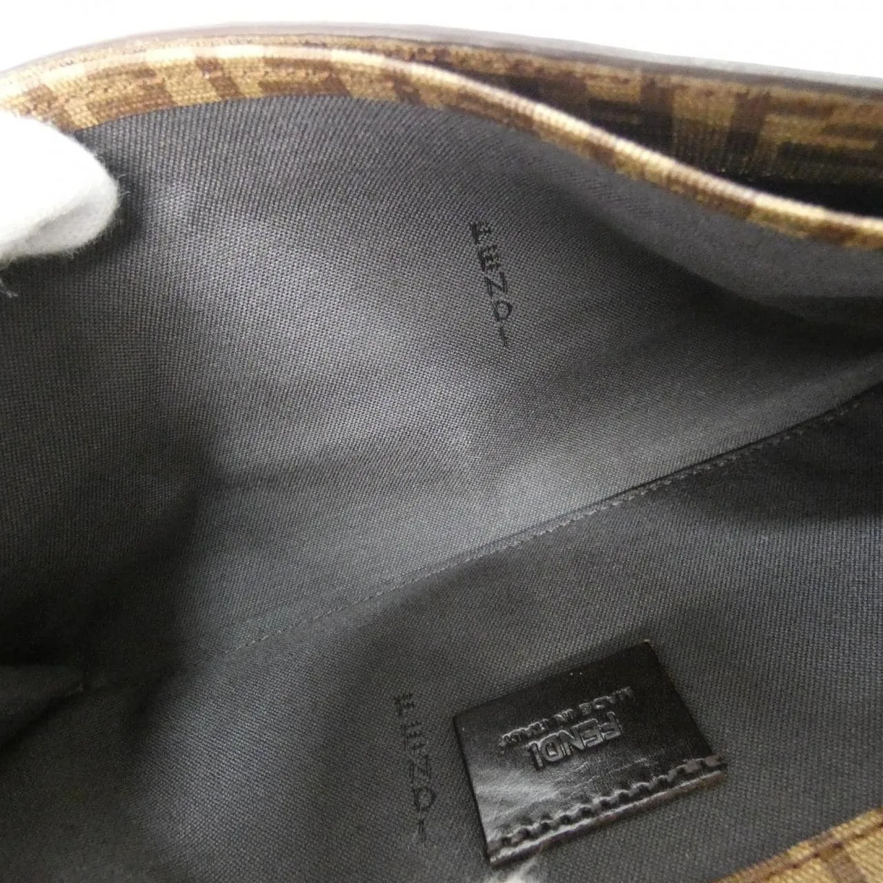 FENDI 8M0021 YG1 Wallet Canvas Beige Canvas Rank A - Thumbnail 8