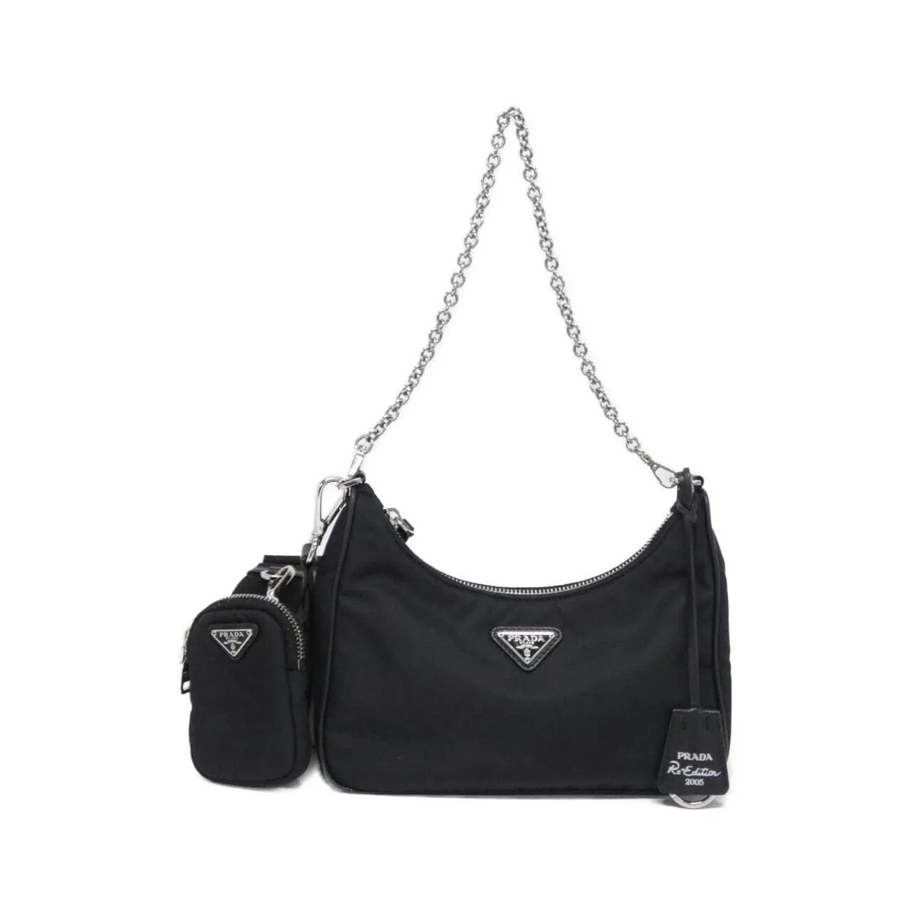 PRADA 1BH204 Shoulder Black