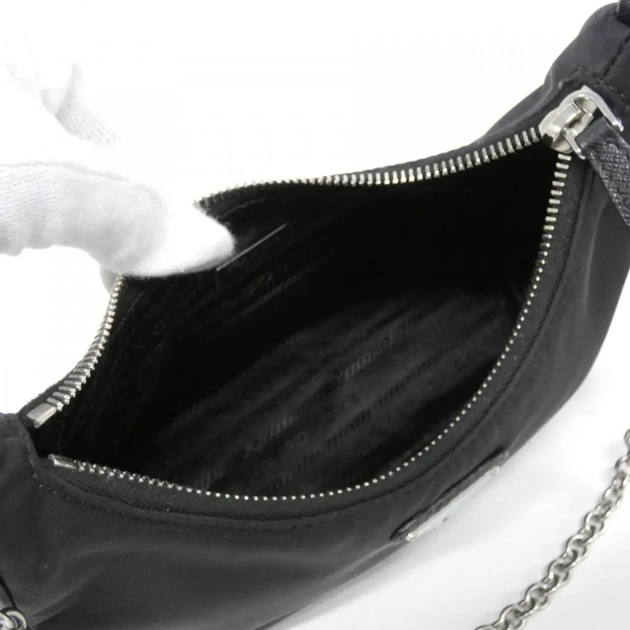 PRADA 1BH204 Shoulder Black Rank A - Thumbnail 7