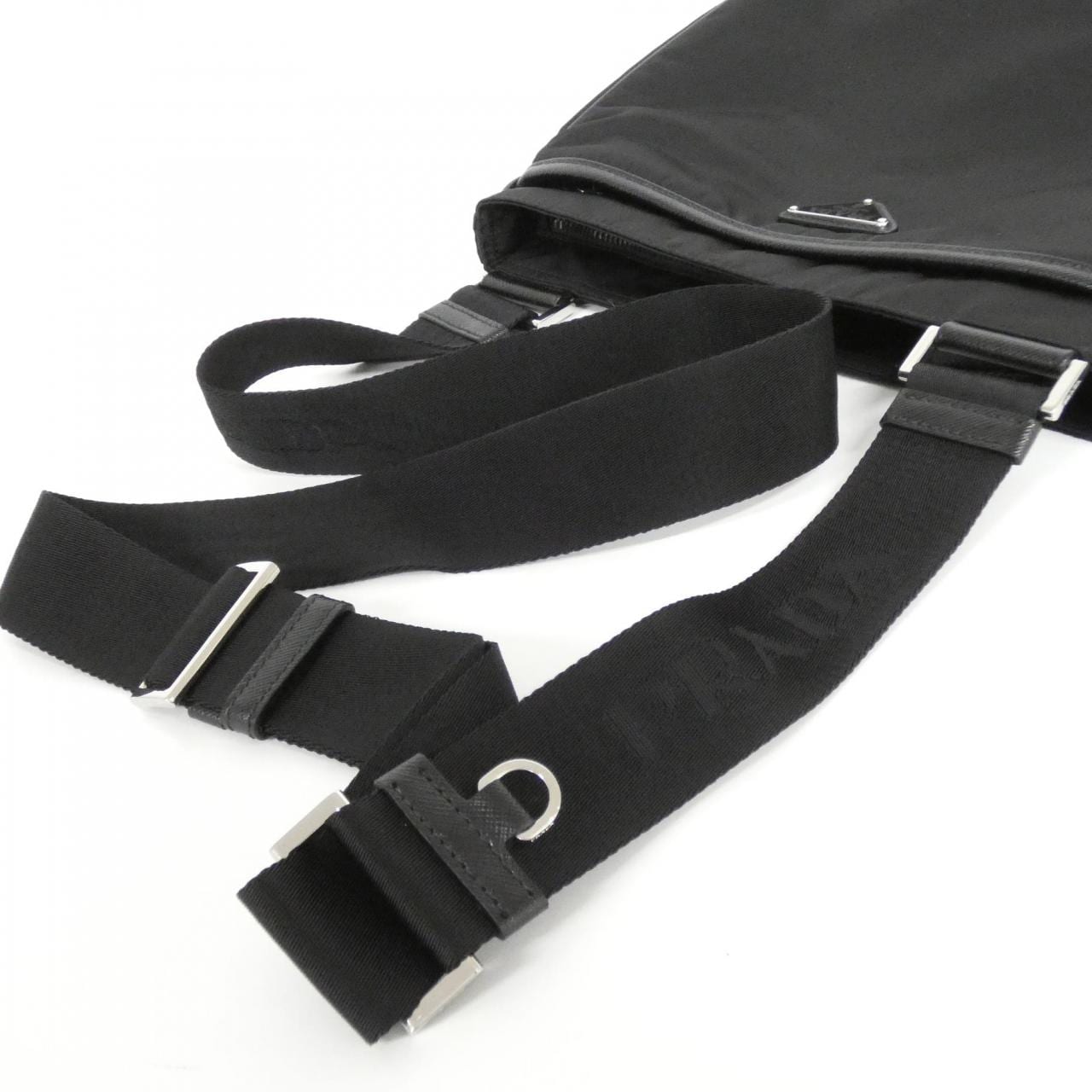 PRADA 2VH118 Shoulder Bag 黑色 中古品A - 縮圖 6