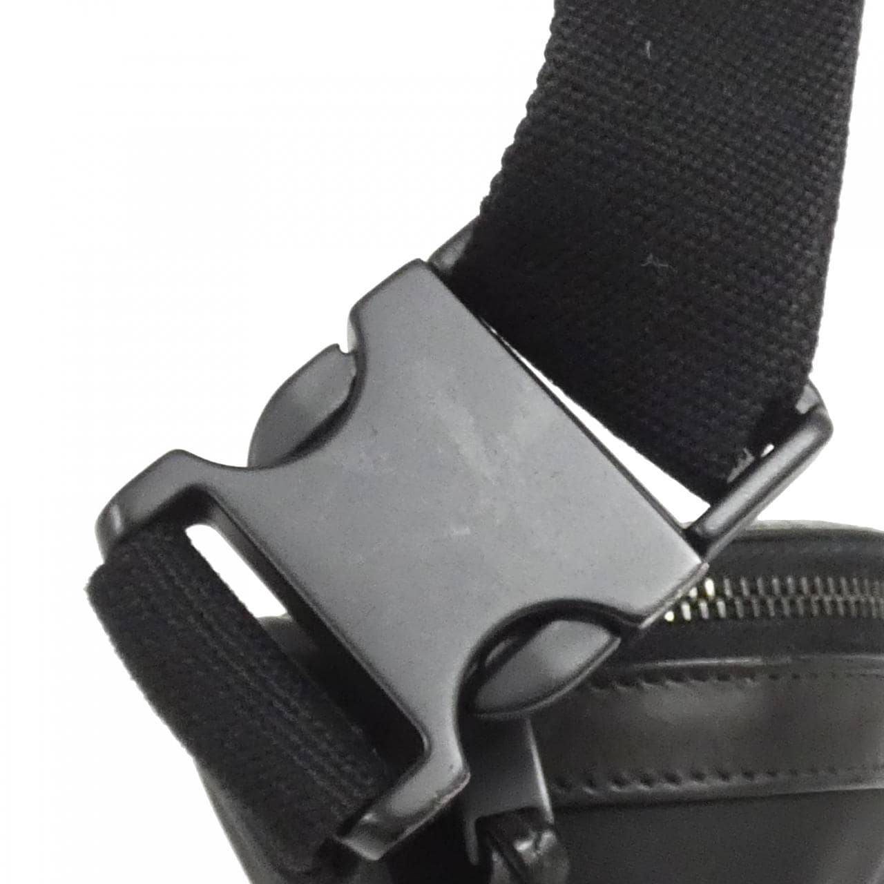 SAINT LAURENT 557831 FAAFB Belt Bag Nylon 黑色 尼龍 中古品A - 縮圖 7