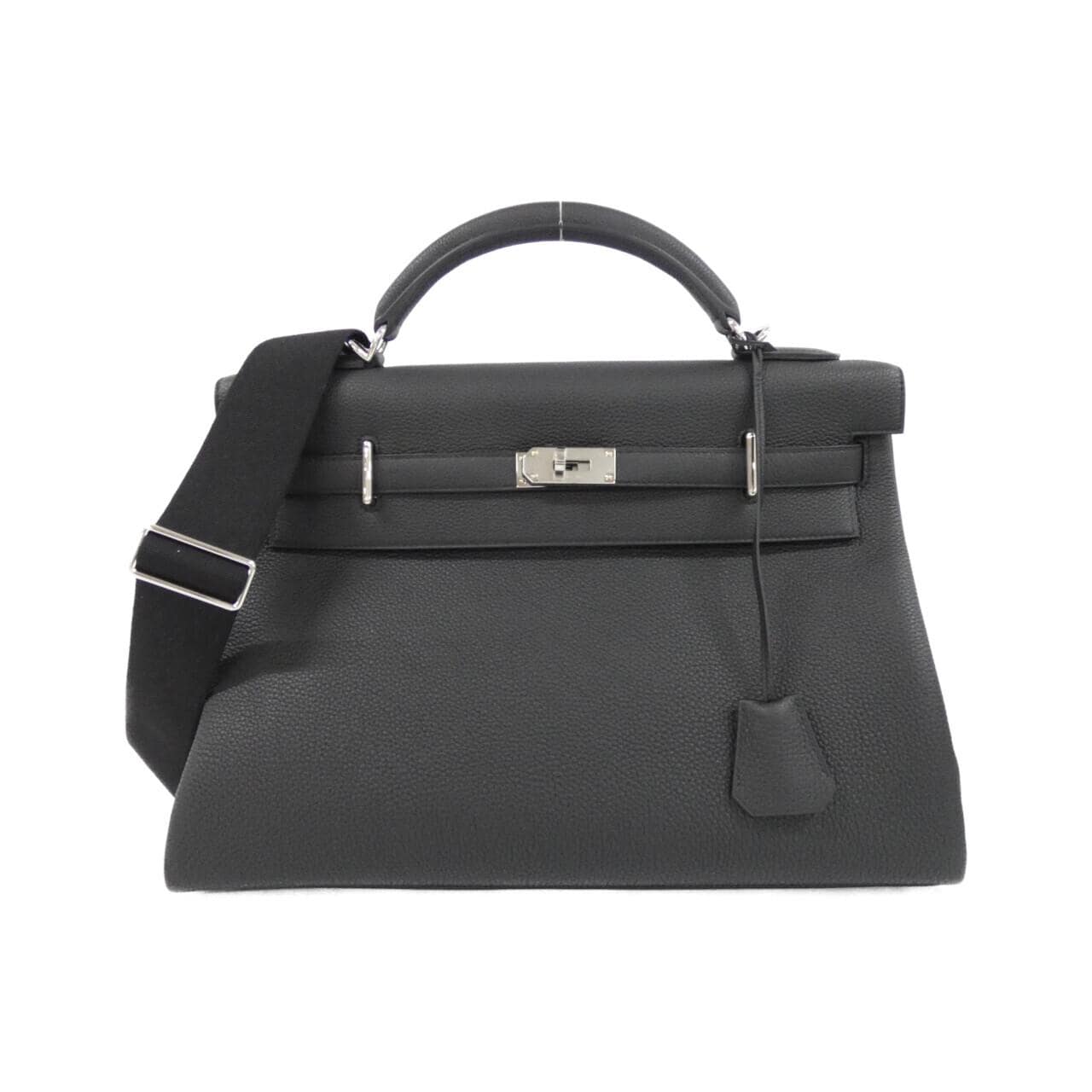 HERMES HERMÈS Kelly 084689CK Bag Togo Black