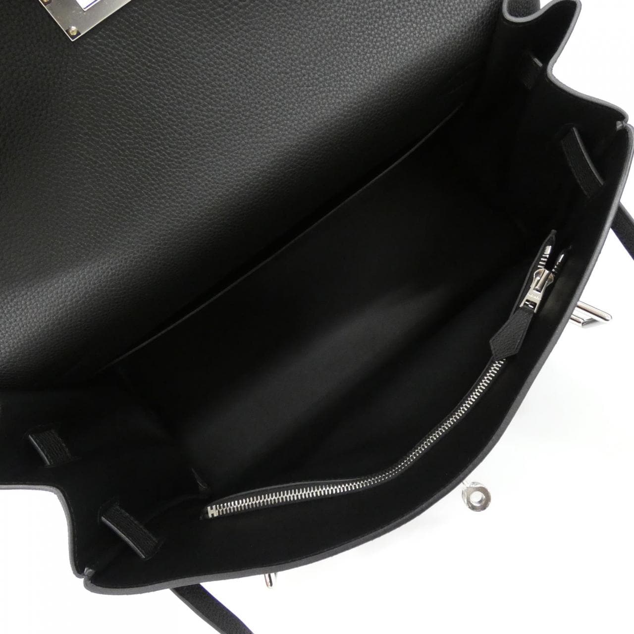 HERMES HERMÈS Kelly 084689CK Bag Togo 黑色 Togo 牛皮 未使用品 - 縮圖 6