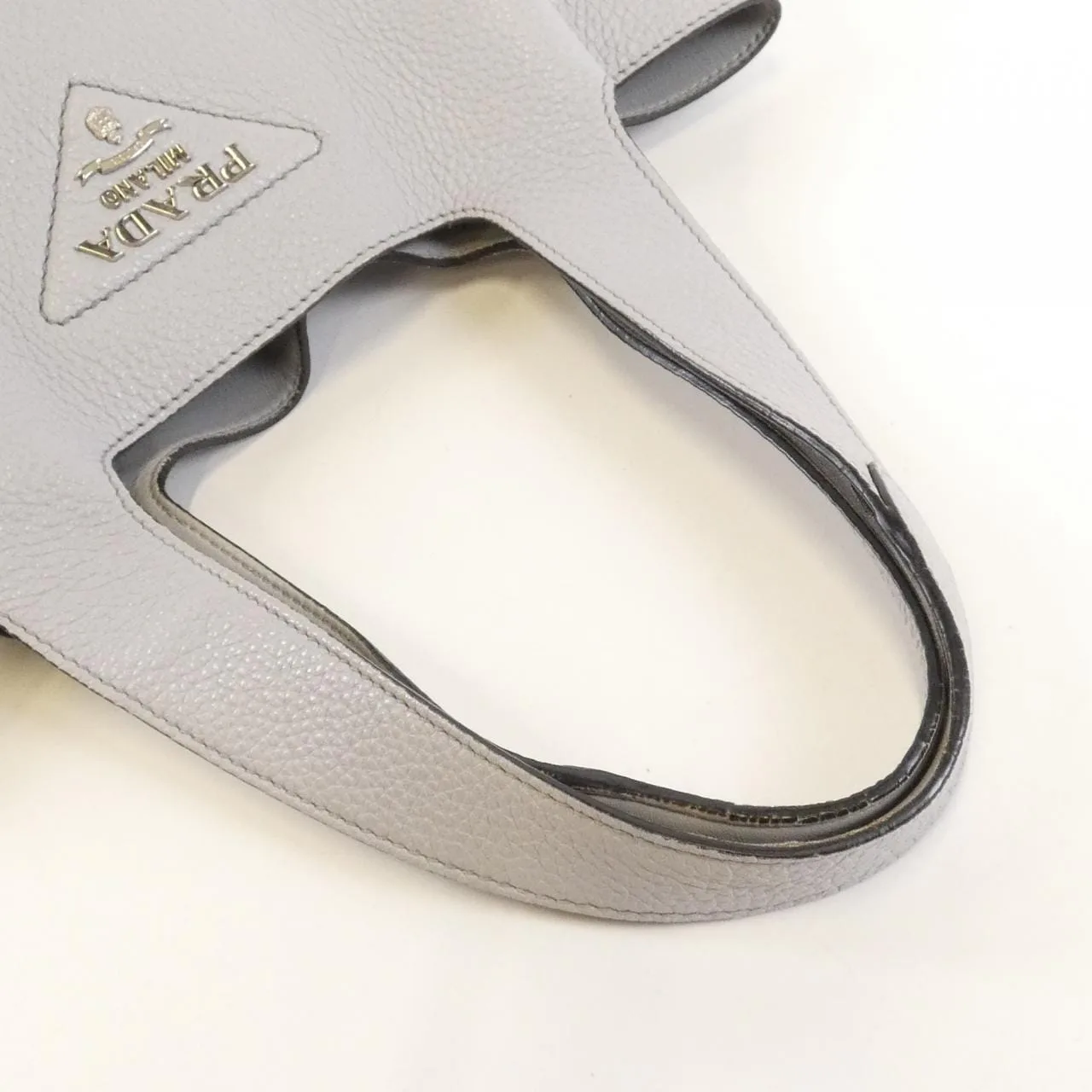 PRADA 1BG335 Handbag 黑色 中古品B - 縮圖 5