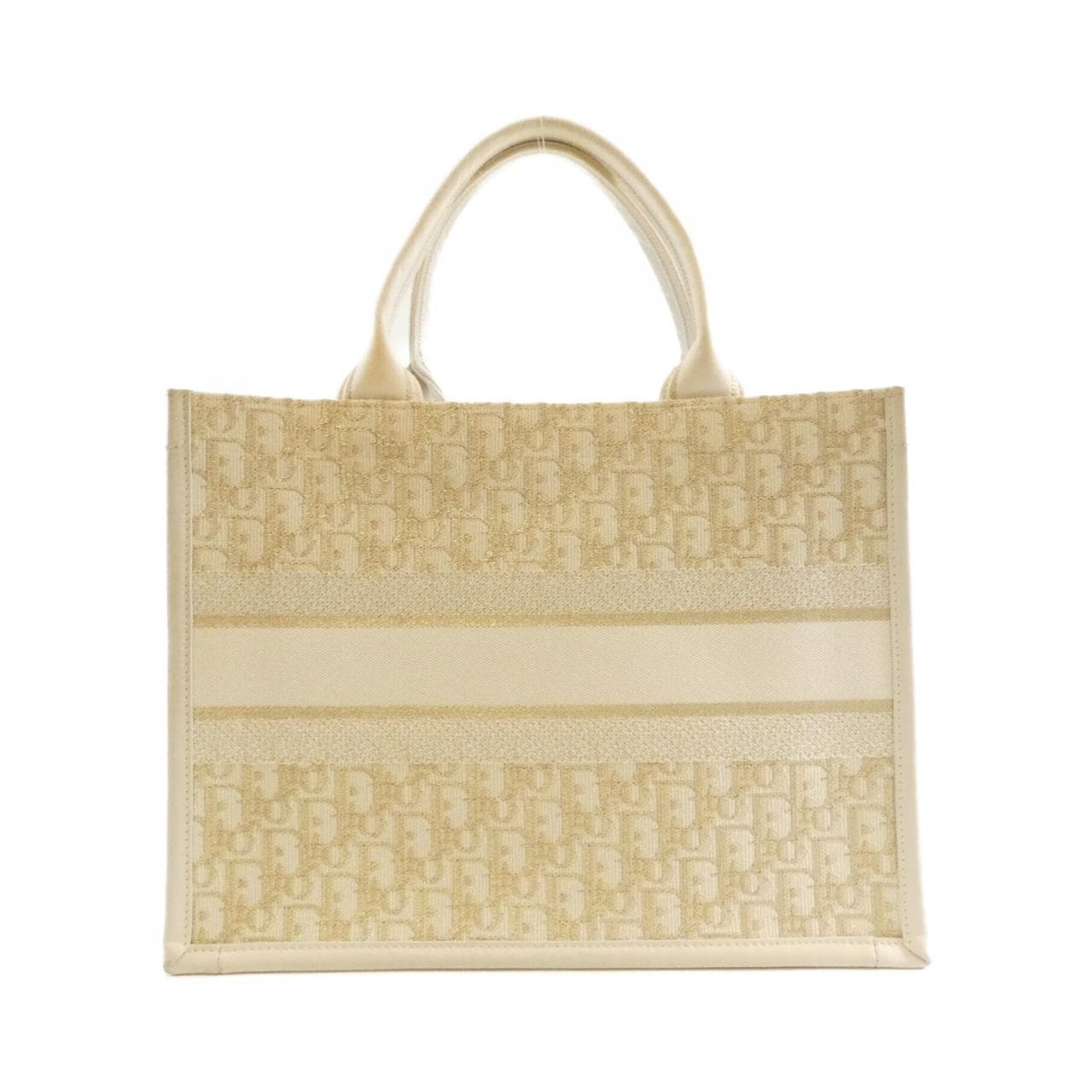 DIOR Book Tote M1324CZDL Tote Canvas Black Canvas Rank B - Thumbnail 2