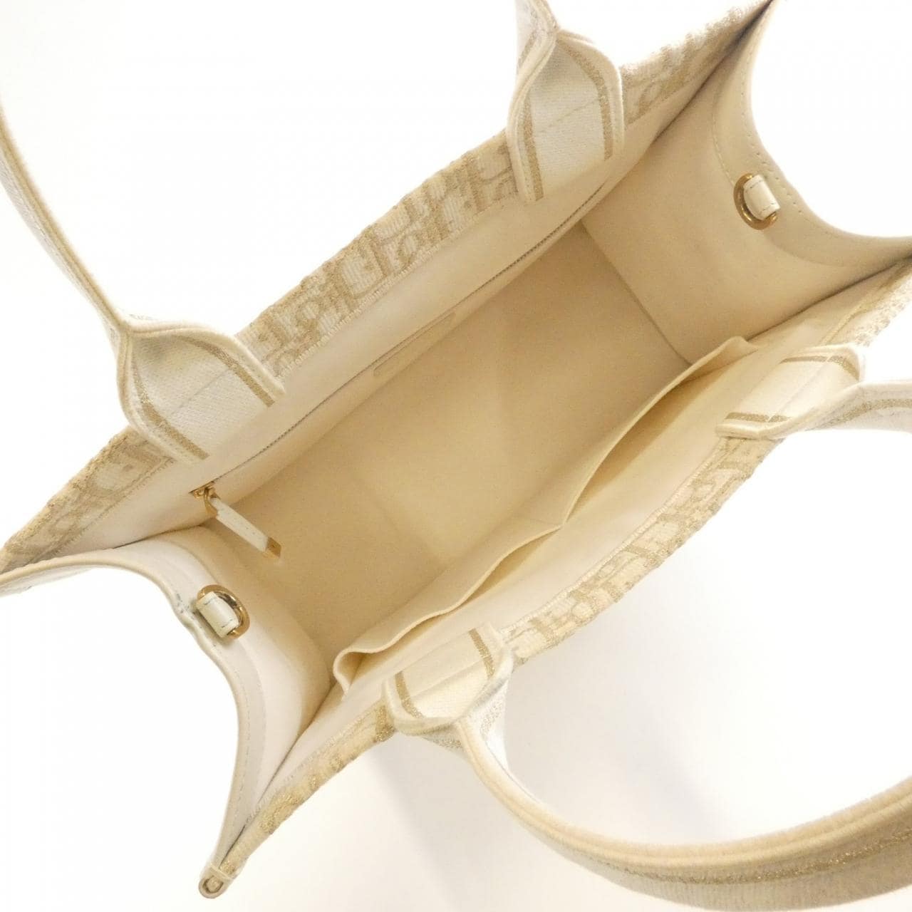 DIOR Book Tote M1324CZDL Tote Canvas Black Canvas Rank B - Thumbnail 9