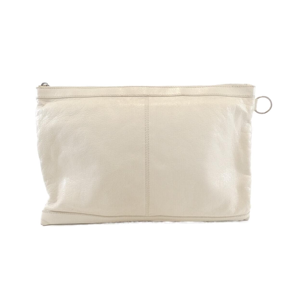 BALENCIAGA 273023 D9404 Bag Lambskin White Lambskin - Thumbnail 2