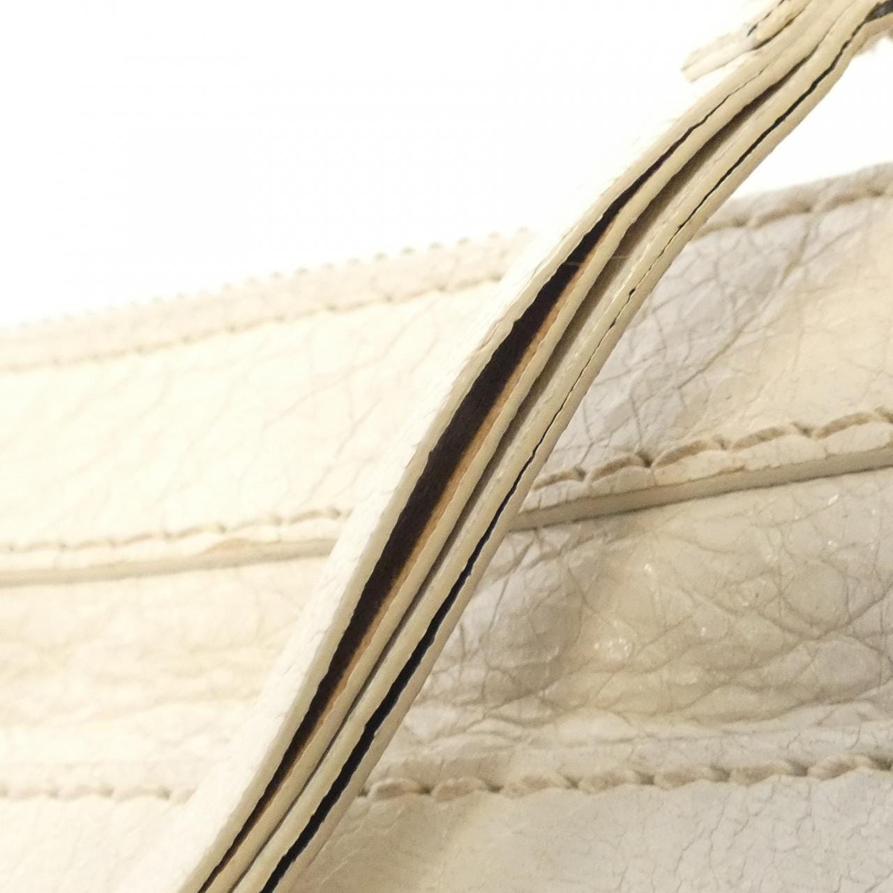 BALENCIAGA 273023 D9404 Bag Lambskin White Lambskin - Thumbnail 8