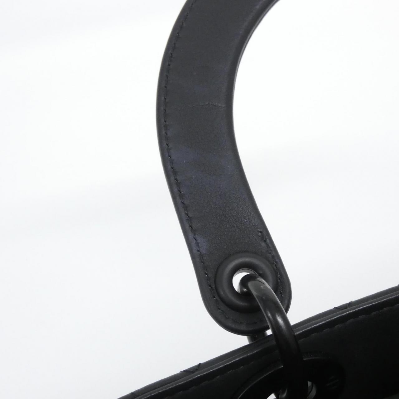 DIOR Lady Dior M0565SLOI Bag 黑色 中古品A - 縮圖 7