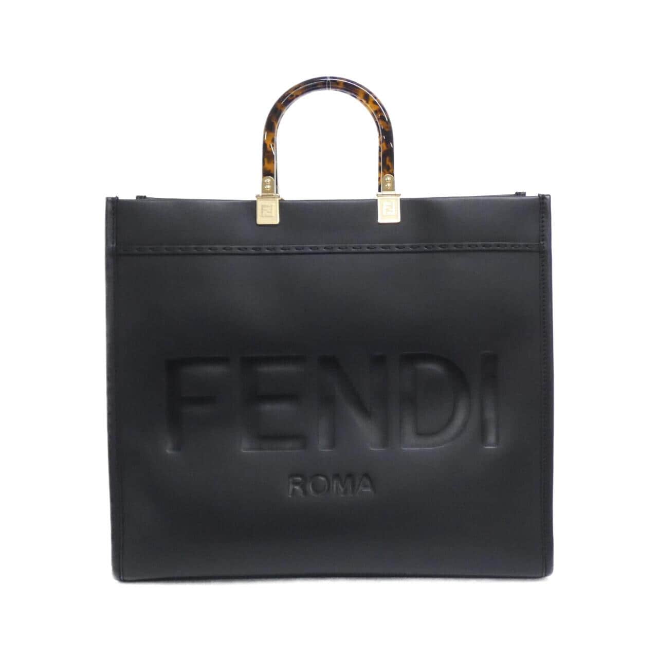 FENDI Sunshine Shopper 8BH372 ABVL Bag Black