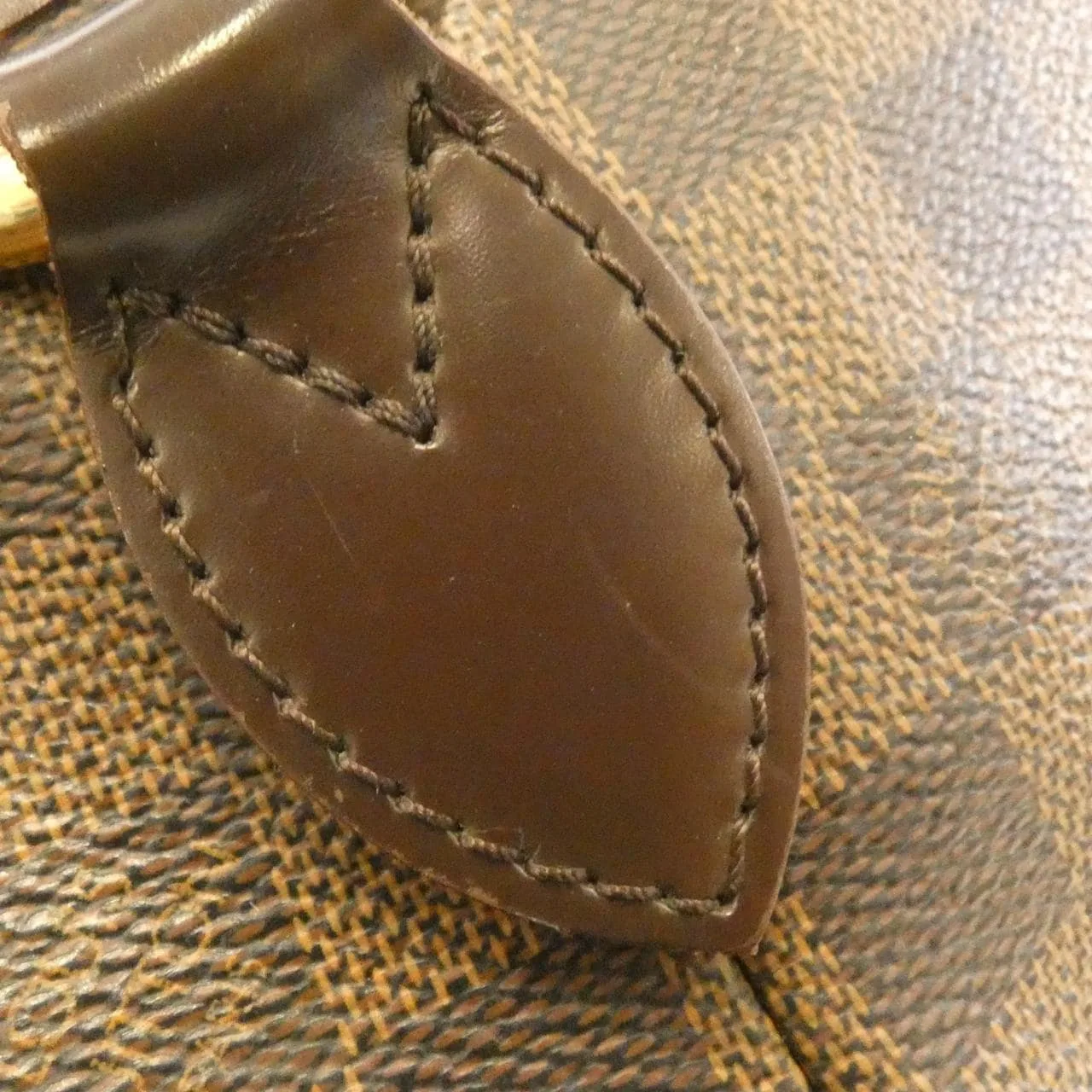 LOUIS VUITTON N41459 Shoulder Damier 黑色 Damier 中古品B - 縮圖 4