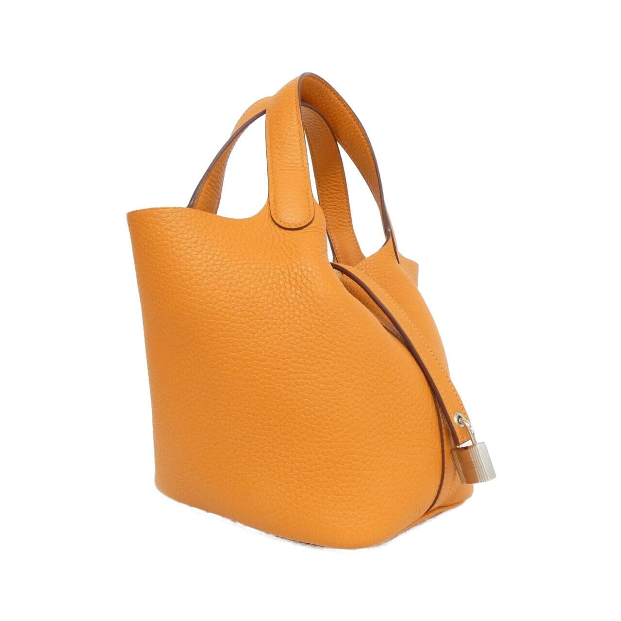 HERMES HERMÈS Picotin 056289CK Bag Clemence Orange