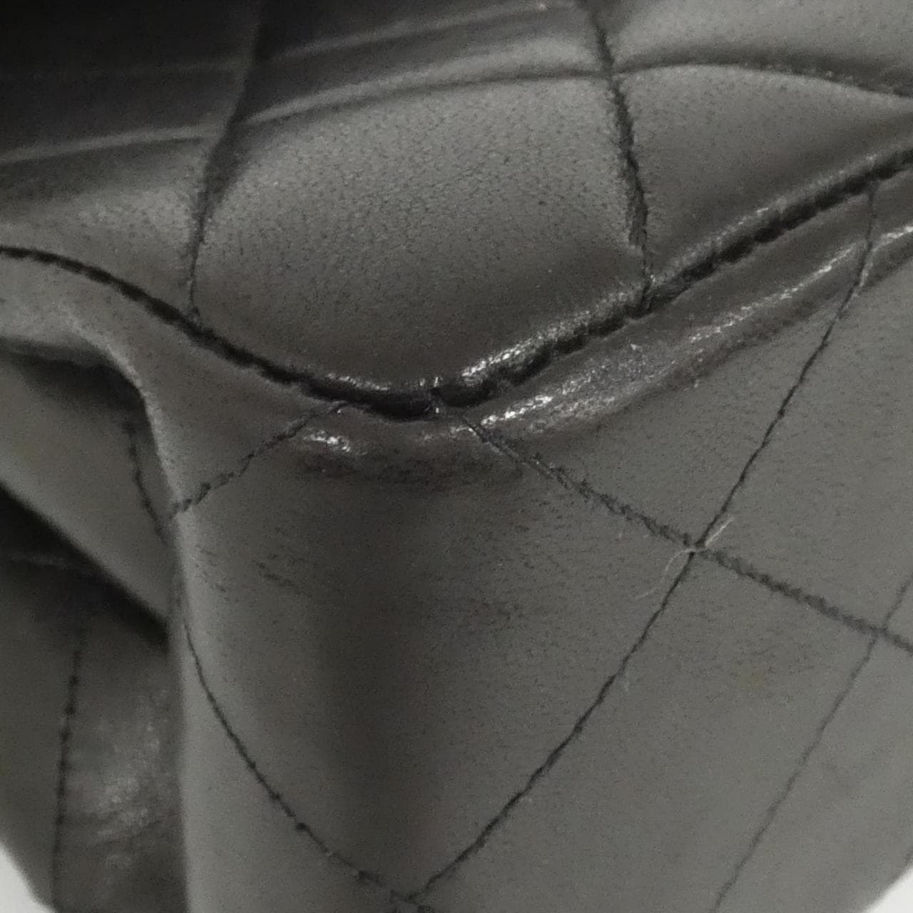 CHANEL Shoulder Lambskin Black Lambskin - Thumbnail 2