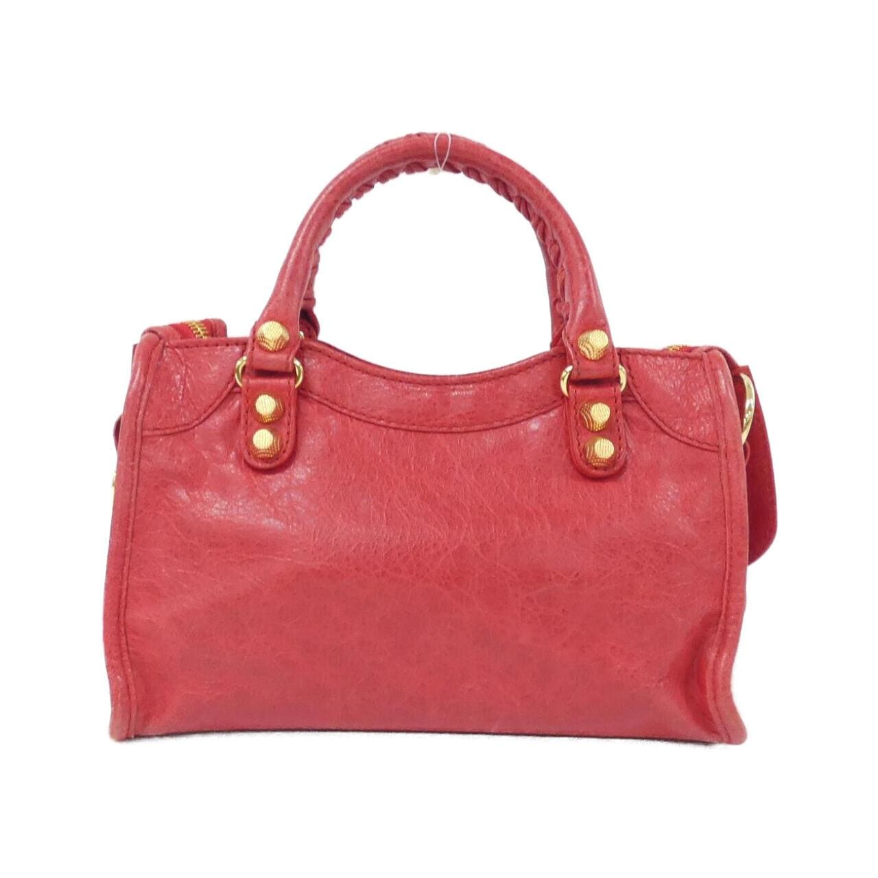 BALENCIAGA Le City 309544 D94JG Bag Lambskin 黑色 羊皮 - 縮圖 2