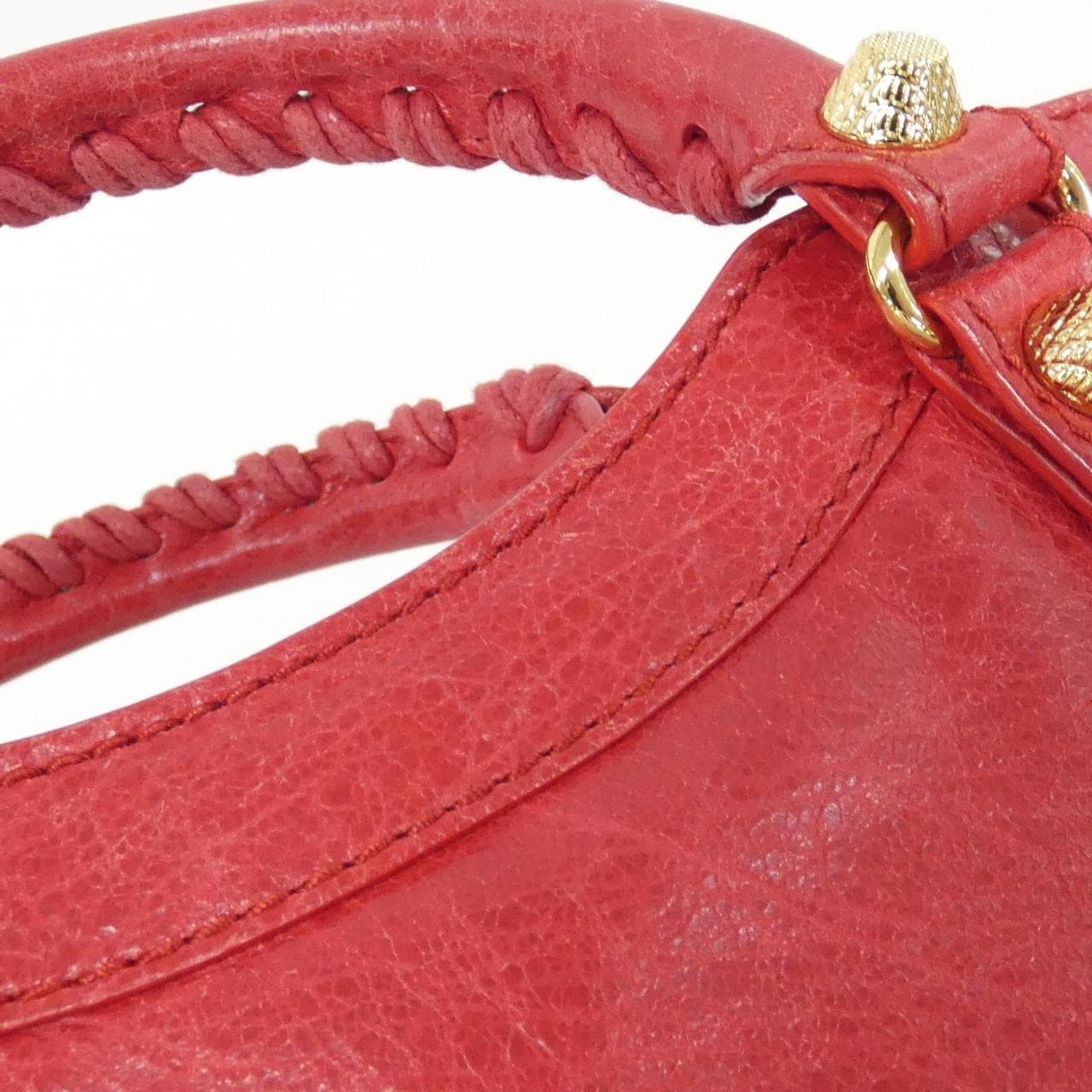 BALENCIAGA Le City 309544 D94JG Bag Lambskin 黑色 羊皮 - 縮圖 6