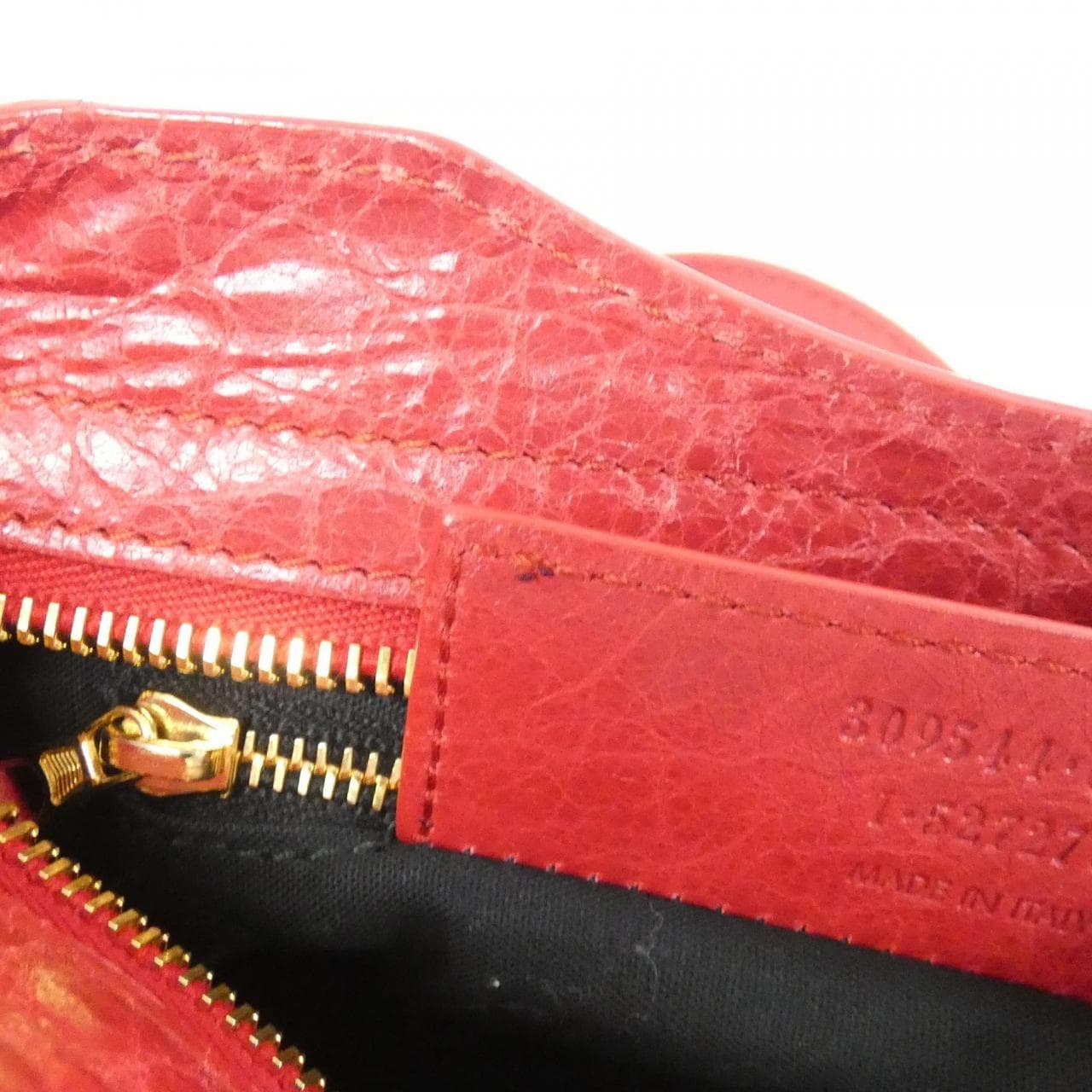 BALENCIAGA Le City 309544 D94JG Bag Lambskin 黑色 羊皮 - 縮圖 9